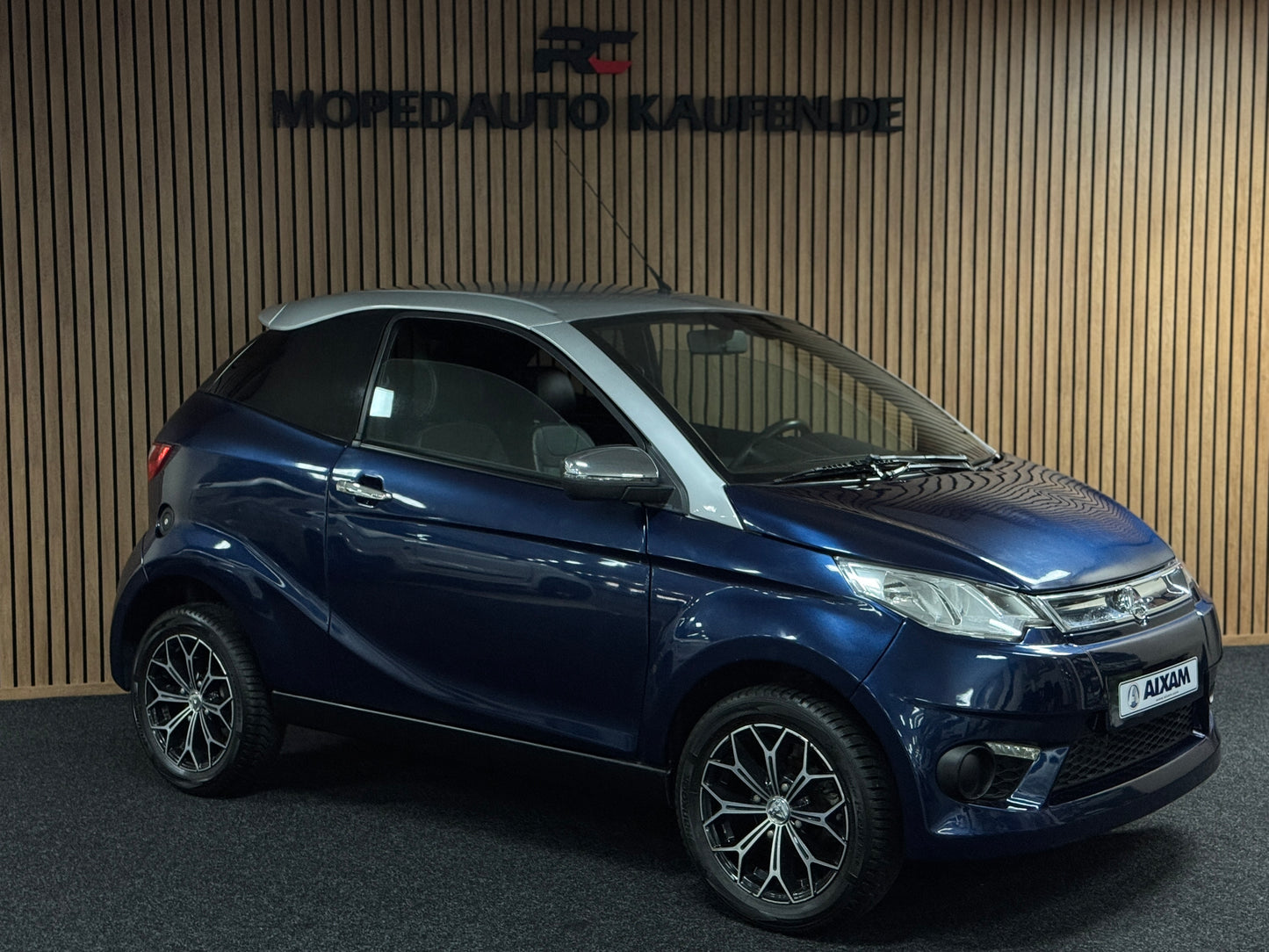 Aixam Coupe L / Rückfahrkamera / Parkhilfe / Leder | 8 PS Kubota Motor | 45 km/h | Innerhalb 250 KM Kostenlose Lieferung | Mopedauto | Leichtmobile