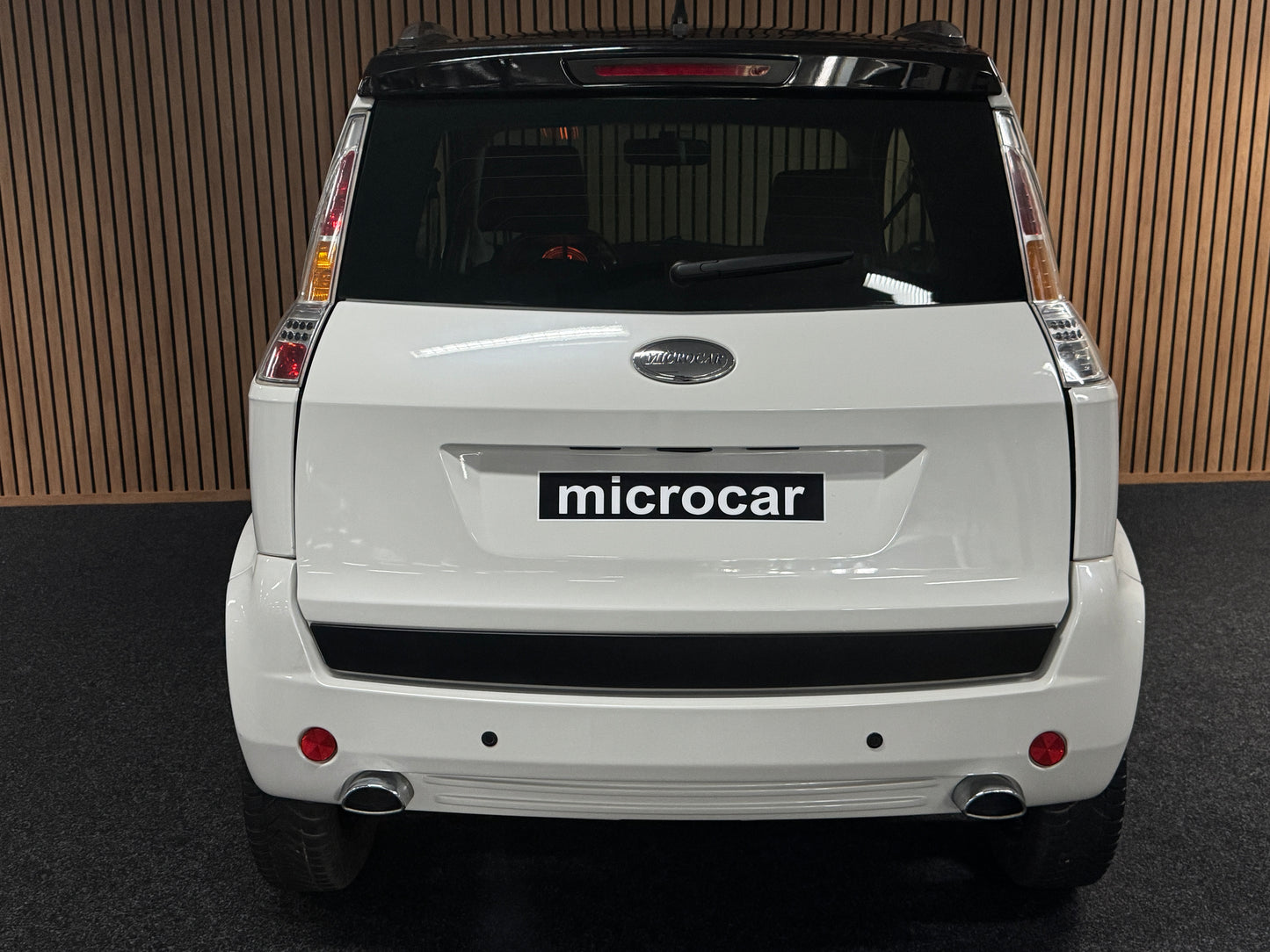 Microcar Mgo SXI Luxe Pack Perlmuttweiß | 45 km/h | Innerhalb 250 KM Kostenlose Lieferung | Mopedauto | Leichtmobile