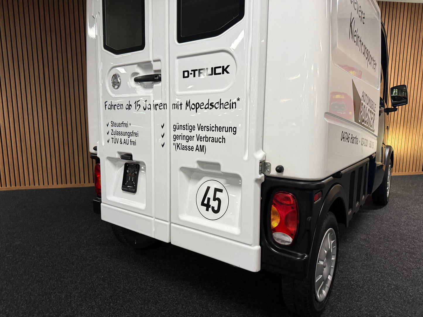 Aixam D-Truck Kastenwagen 2023 45 km/h | Innerhalb 250 KM Kostenlose Lieferung | Mopedauto | Leichtmobile | Aixam | Microcar | Ligier