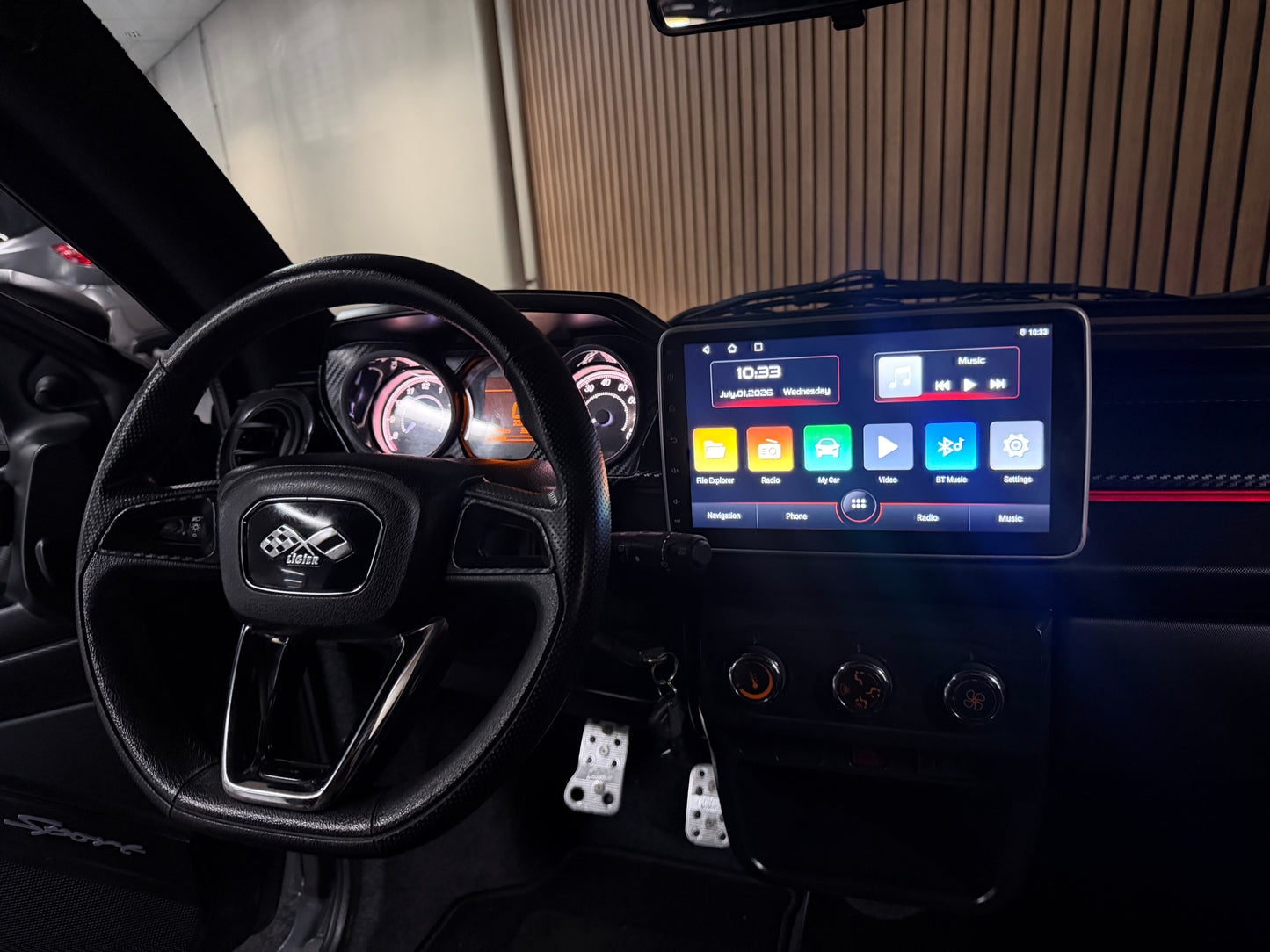 Ligier JS50 Sport Ultimate Facelift | Servo | Ambilight | Nardo Grau | 8 PS leiser DCI Motor | 45 km/h | Rückfahrkamera | Innerhalb 250 KM Kostenlose Lieferung | Mopedauto | Leichtmobile