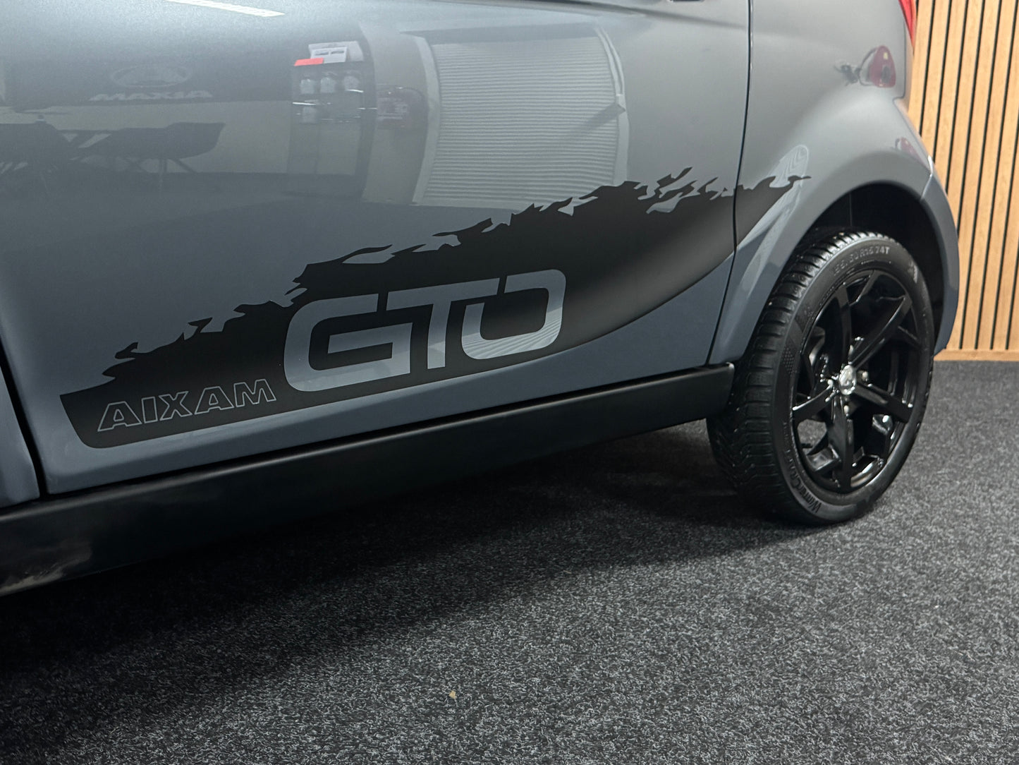 Aixam City Sport Grau Exclusive GTO | 8 PS Kubota Motor | 45 km/h | Innerhalb 250 KM Kostenlose Lieferung | Mopedauto | Leichtmobile