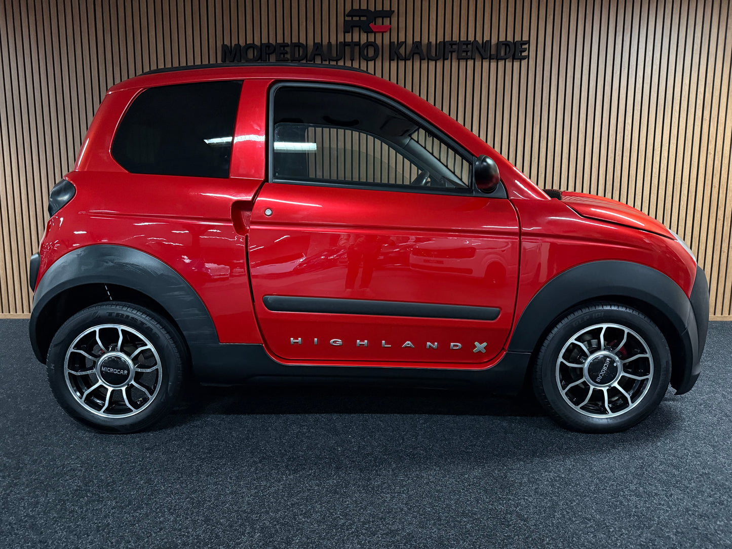 Microcar Mgo Highland X | 8 PS DCI Motor | 45 km/h | Innerhalb 250 KM Kostenlose Lieferung | Mopedauto | Leichtmobile