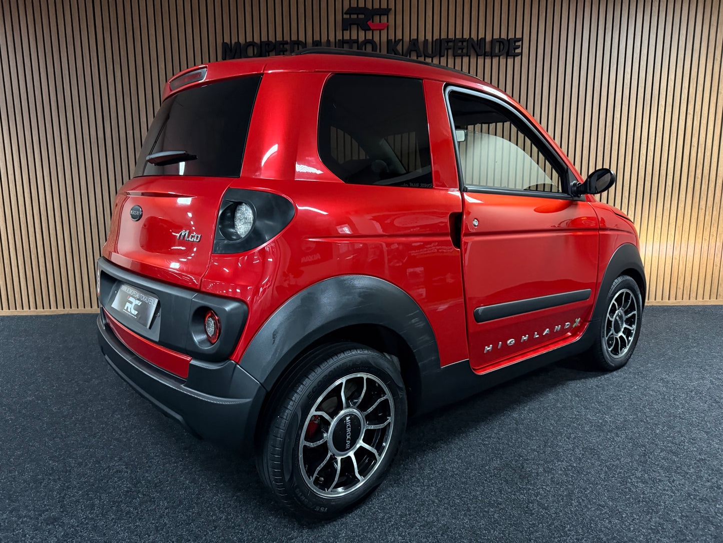 Microcar Mgo Highland X | 8 PS DCI Motor | 45 km/h | Innerhalb 250 KM Kostenlose Lieferung | Mopedauto | Leichtmobile