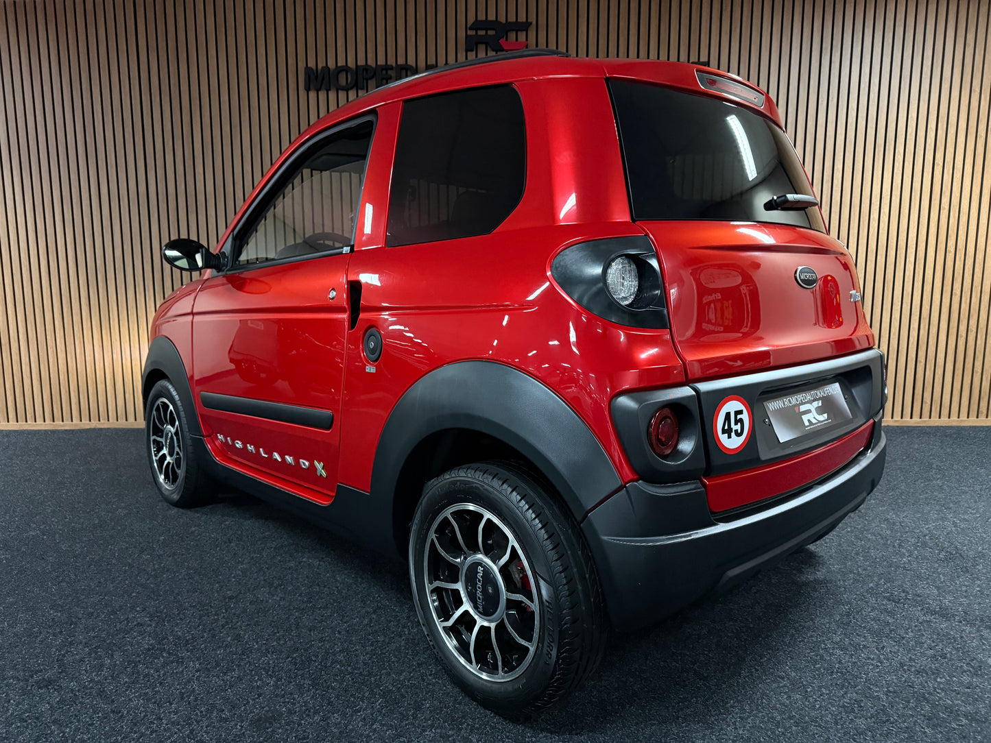 Microcar Mgo Highland X | 8 PS DCI Motor | 45 km/h | Innerhalb 250 KM Kostenlose Lieferung | Mopedauto | Leichtmobile