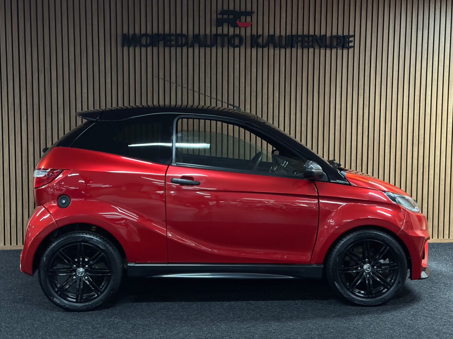 Aixam GTI Sport Rot 7000 KM ! | 8 PS Kubota Motor | 45 km/h | Innerhalb 250 KM Kostenlose Lieferung | Mopedauto | Leichtmobile