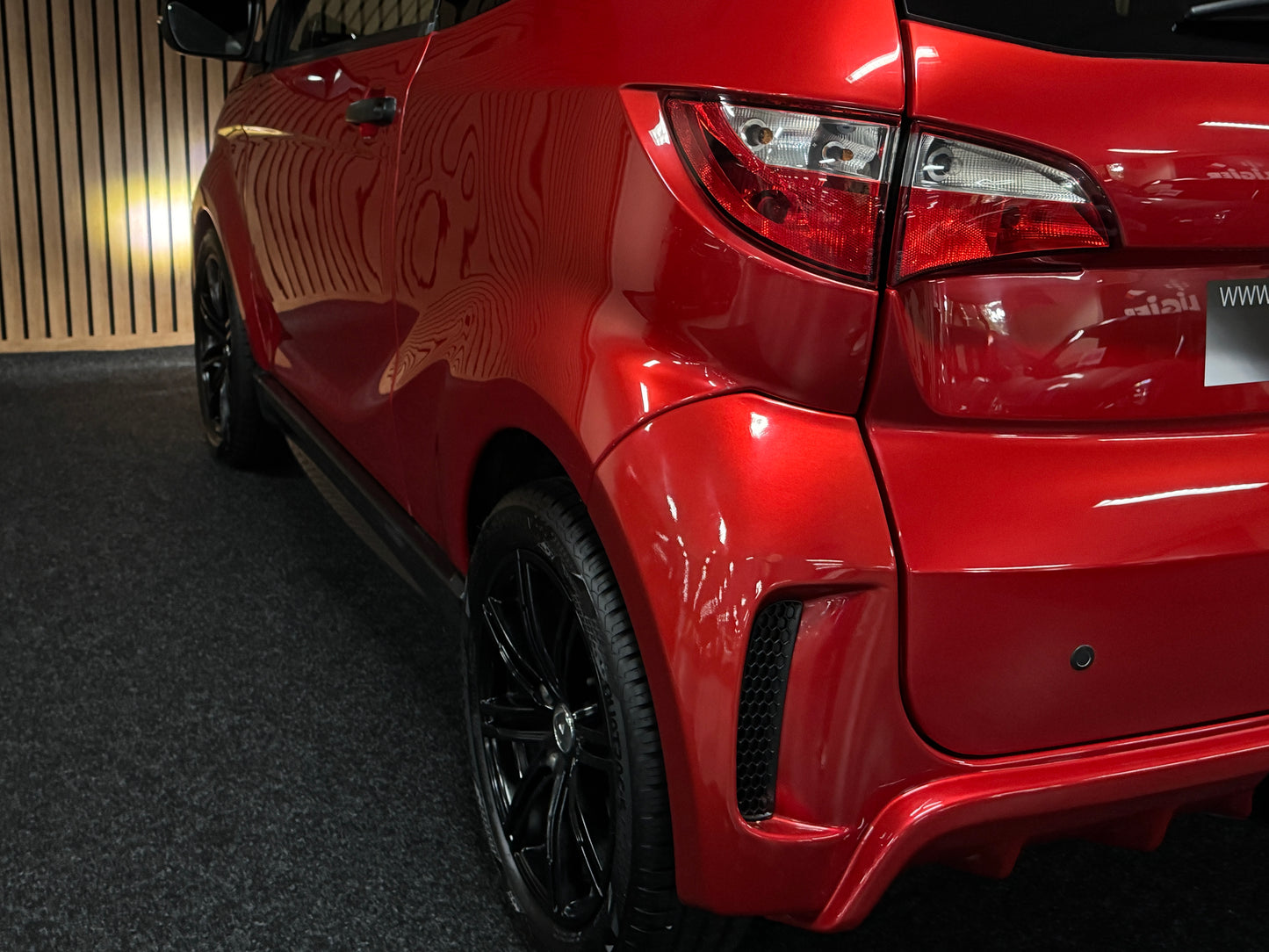 Aixam GTI Sport Rot 7000 KM ! | 8 PS Kubota Motor | 45 km/h | Innerhalb 250 KM Kostenlose Lieferung | Mopedauto | Leichtmobile