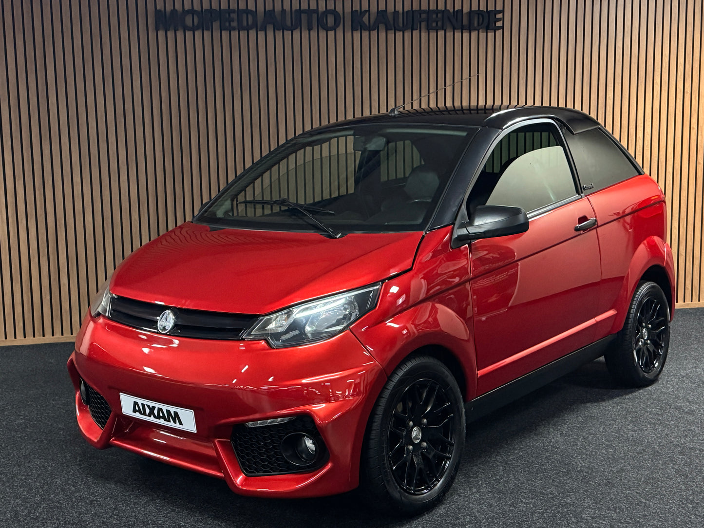 Aixam GTI Sport | 5 PS Kubota Motor | 45 km/h | Innerhalb 250 KM Kostenlose Lieferung | Mopedauto | Leichtmobile
