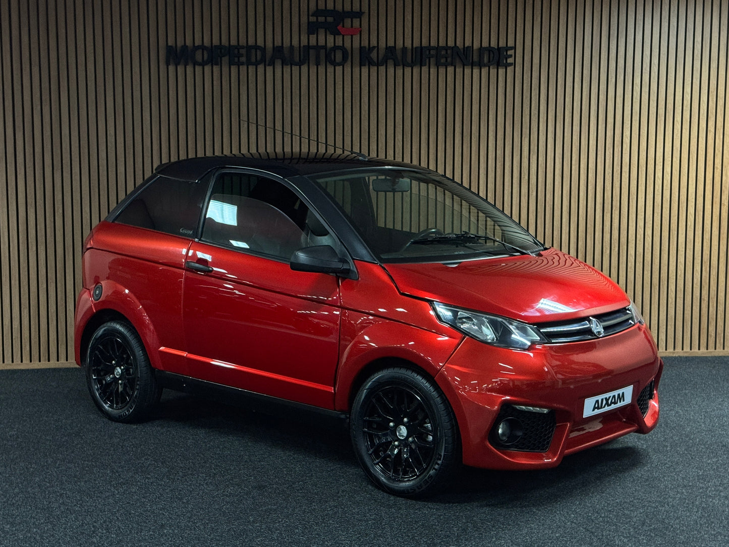Aixam GTI Sport | 5 PS Kubota Motor | 45 km/h | Innerhalb 250 KM Kostenlose Lieferung | Mopedauto | Leichtmobile