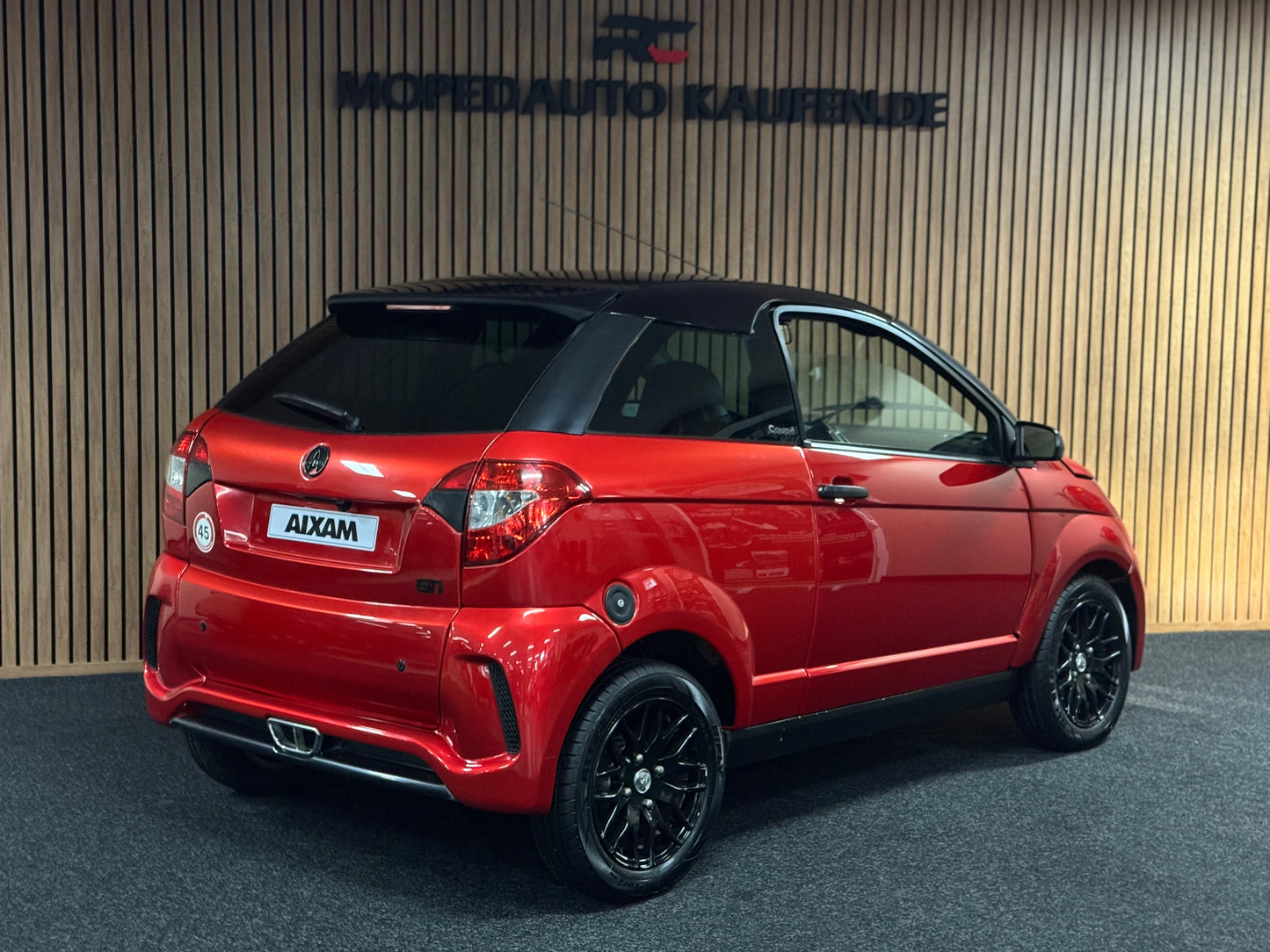 Aixam GTI Sport | 5 PS Kubota Motor | 45 km/h | Innerhalb 250 KM Kostenlose Lieferung | Mopedauto | Leichtmobile