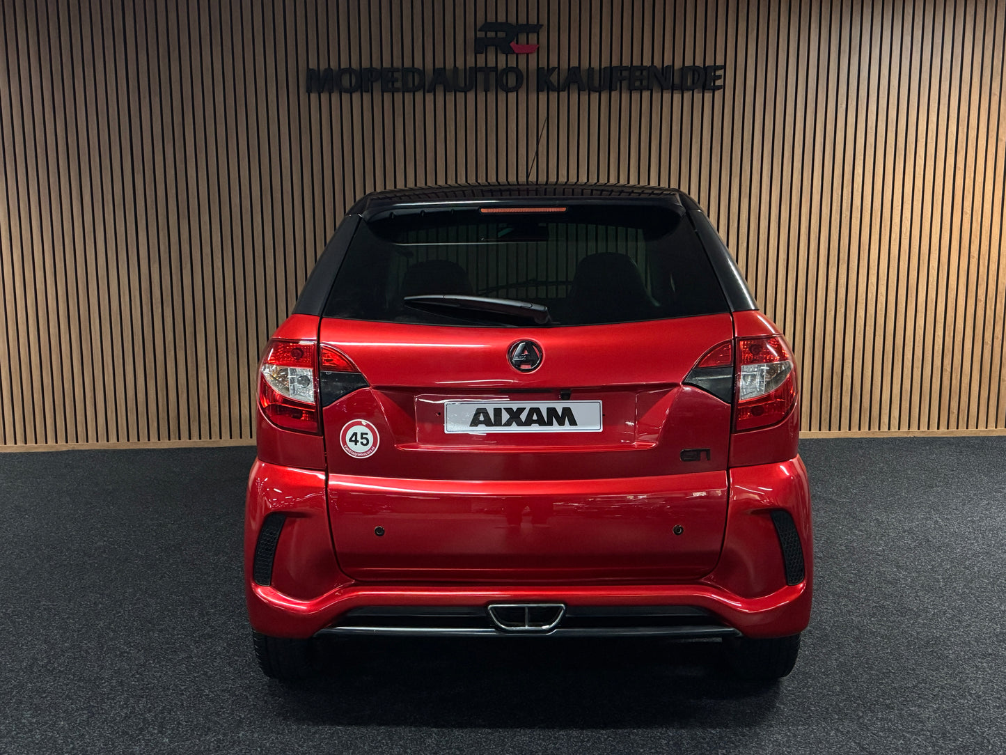 Aixam GTI Sport | 5 PS Kubota Motor | 45 km/h | Innerhalb 250 KM Kostenlose Lieferung | Mopedauto | Leichtmobile