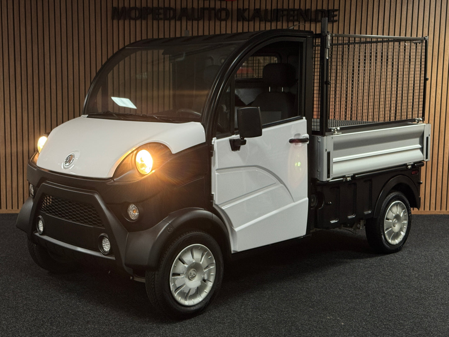 Aixam D-Truck mit offener Ladefläche 45 km/h | Innerhalb 250 KM Kostenlose Lieferung | Mopedauto | Leichtmobile | Aixam | Microcar | Ligier