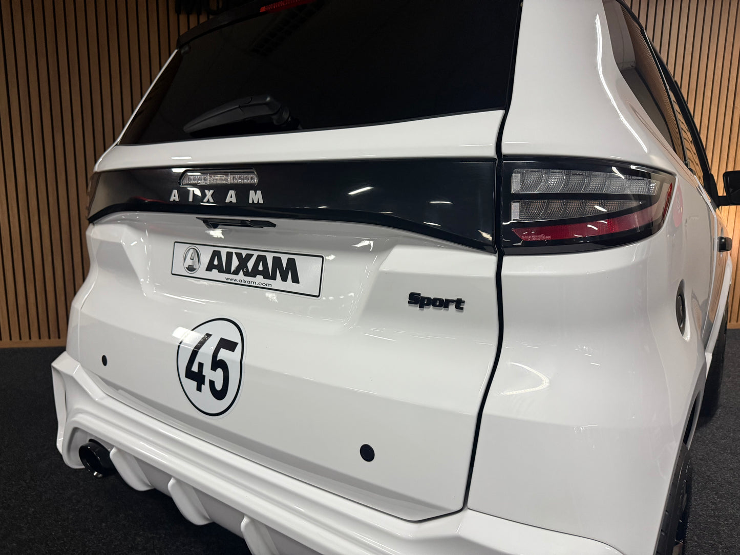 Aixam City Sport 2025 | 8 PS Kubota Motor | Rückfahrkamera | FULL LED | 45 km/h | Innerhalb 250 KM Kostenlose Lieferung | Mopedauto | Leichtmobile