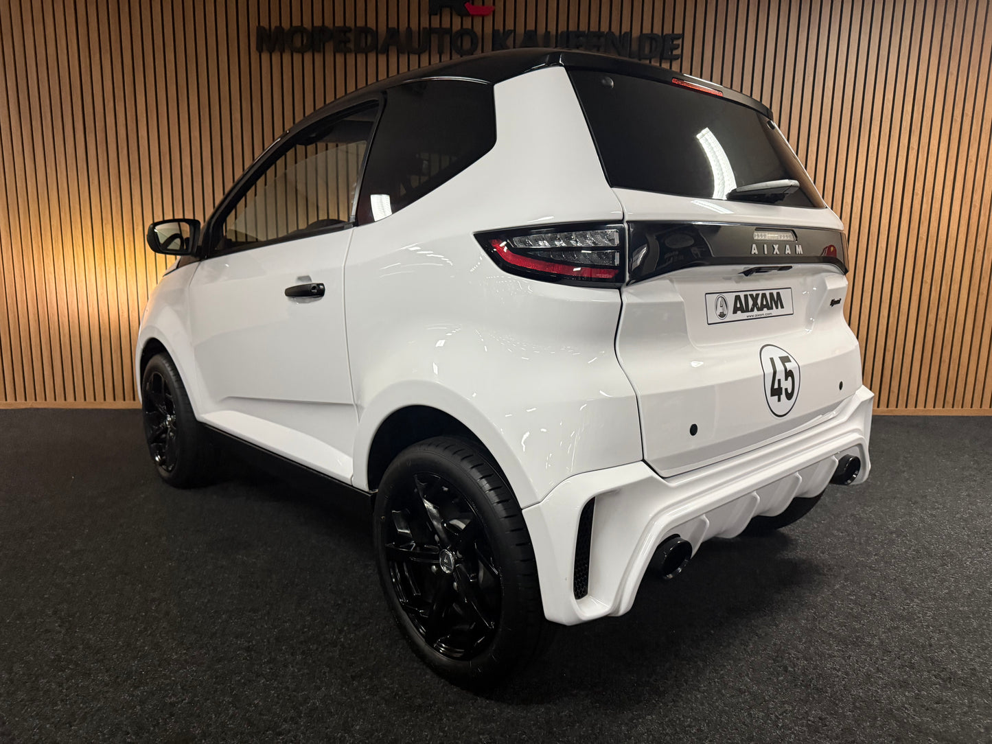 Aixam City Sport 2025 | 8 PS Kubota Motor | Rückfahrkamera | FULL LED | 45 km/h | Innerhalb 250 KM Kostenlose Lieferung | Mopedauto | Leichtmobile