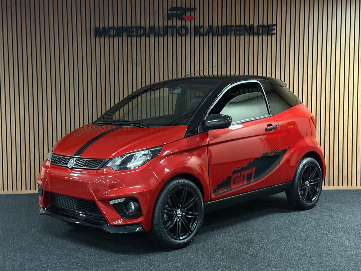 Aixam Coupé GTI Sport | ABS System | 8 PS Kubota Motor | Rückfahrkamera | 45 km/h | Innerhalb 250 KM Kostenlose Lieferung | Mopedauto | Leichtmobile