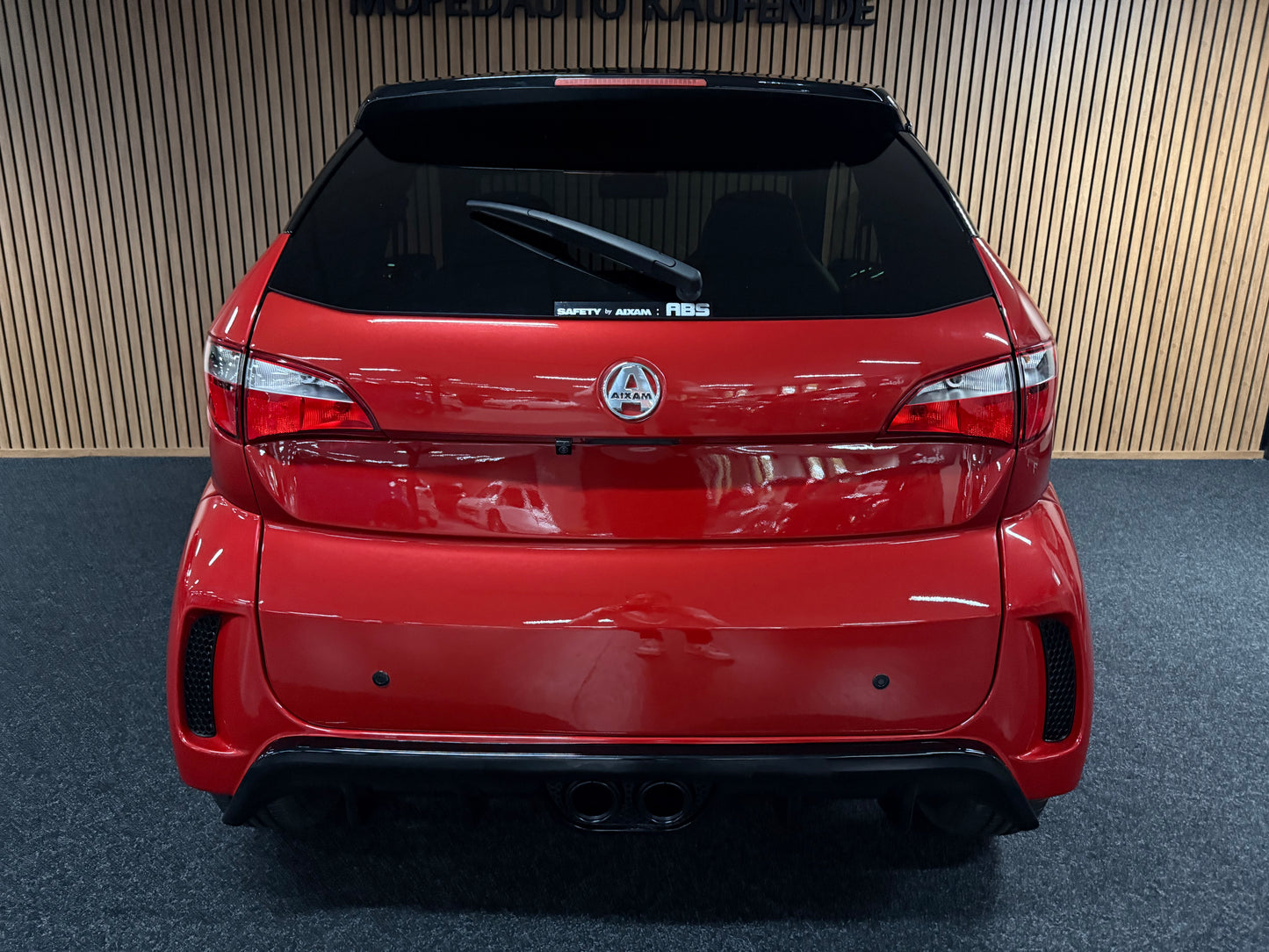 Aixam Coupé GTI Sport | ABS System | 8 PS Kubota Motor | Rückfahrkamera | 45 km/h | Innerhalb 250 KM Kostenlose Lieferung | Mopedauto | Leichtmobile