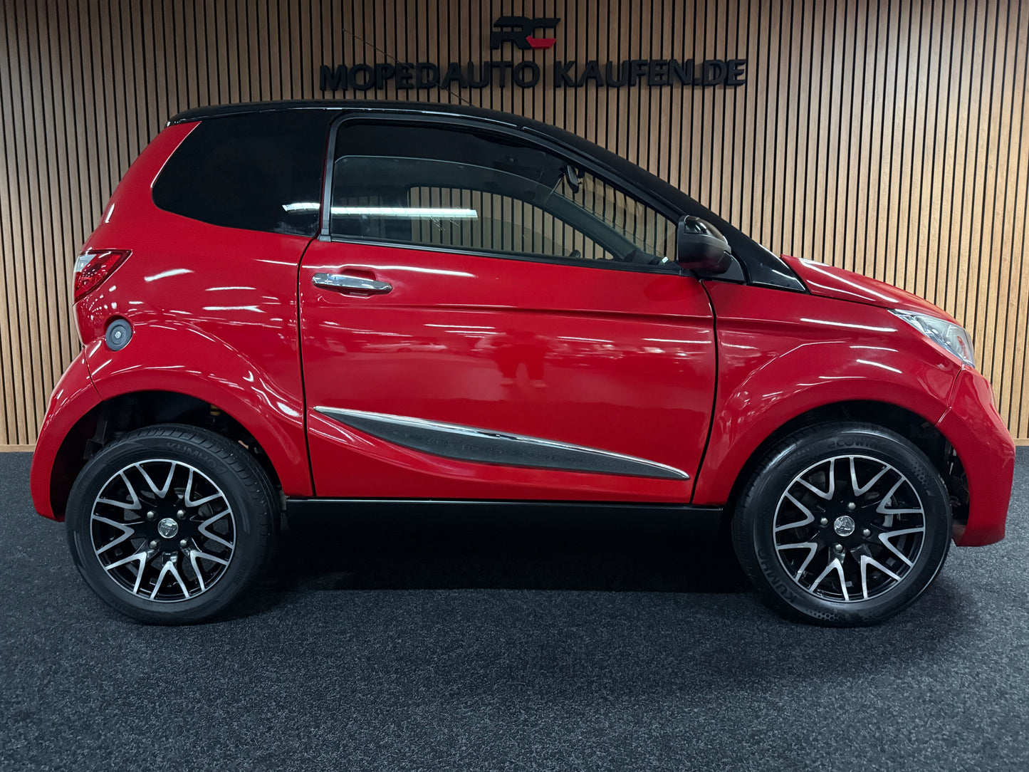 Aixam City Sport Chrome Pack | 8 PS Kubota Motor | Rückfahrkamera | 45 km/h | Innerhalb 250 KM Kostenlose Lieferung | Mopedauto | Leichtmobile