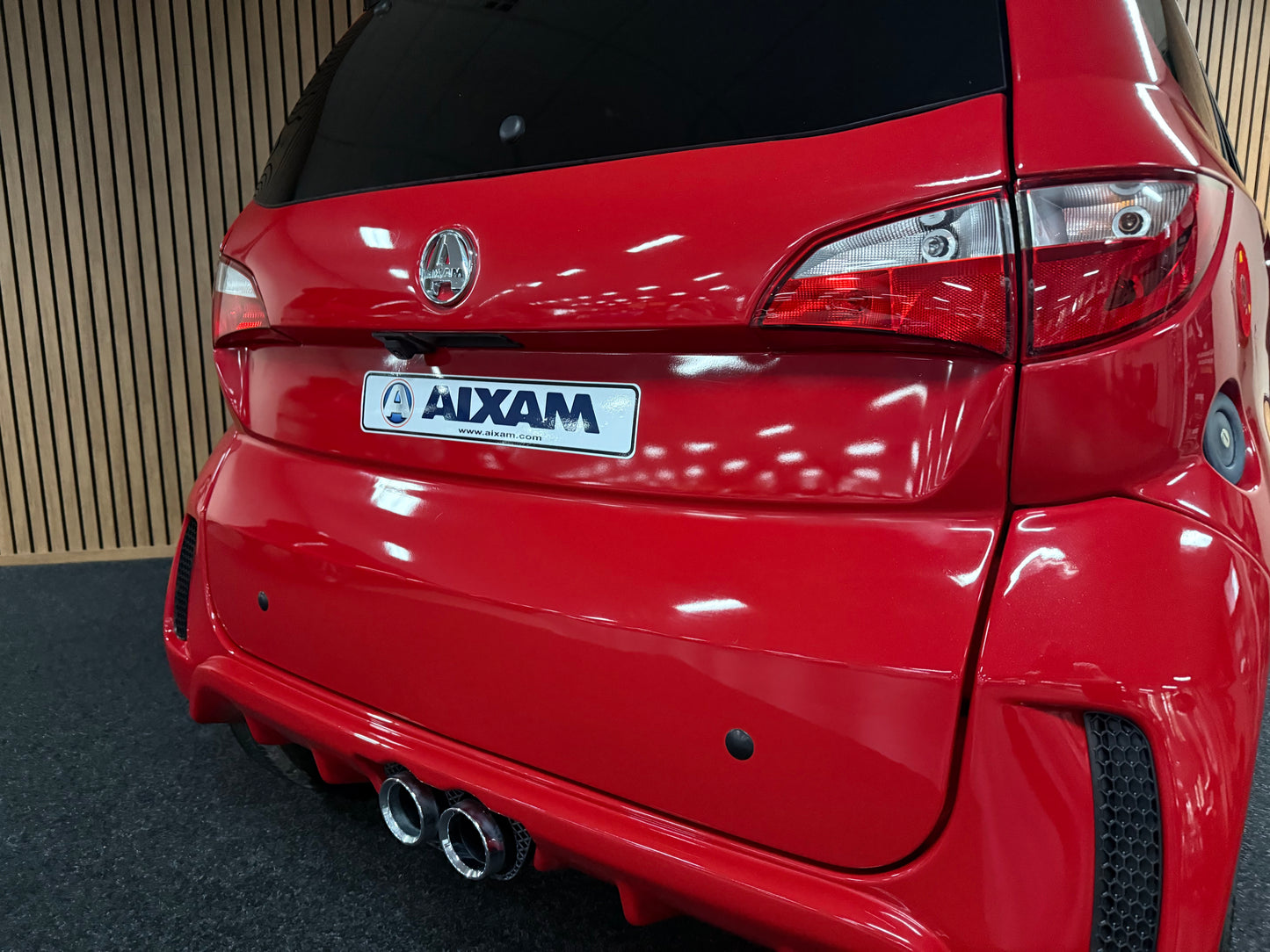 Aixam City Sport Chrome Pack | 8 PS Kubota Motor | Rückfahrkamera | 45 km/h | Innerhalb 250 KM Kostenlose Lieferung | Mopedauto | Leichtmobile