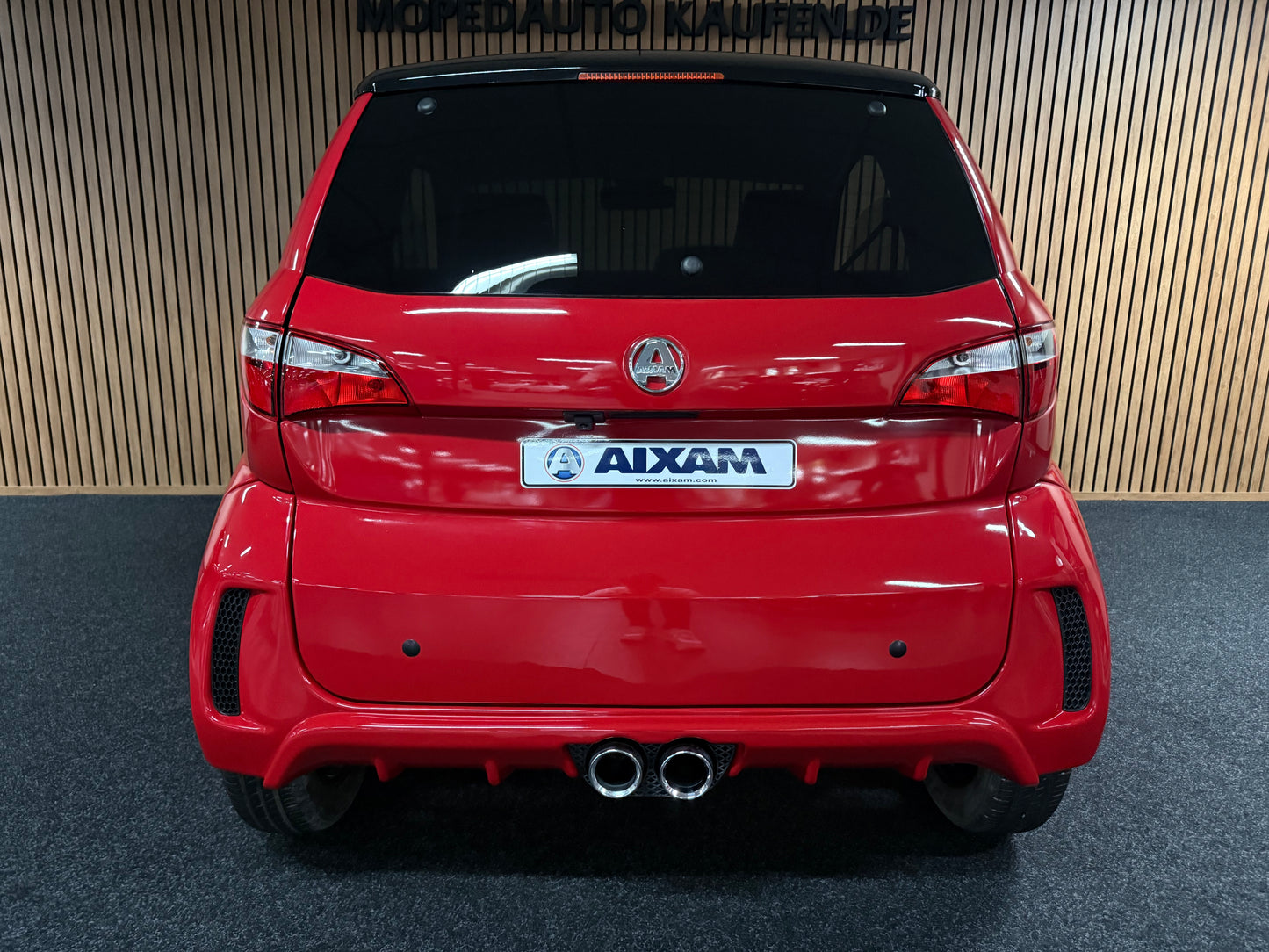 Aixam City Sport Chrome Pack | 8 PS Kubota Motor | Rückfahrkamera | 45 km/h | Innerhalb 250 KM Kostenlose Lieferung | Mopedauto | Leichtmobile