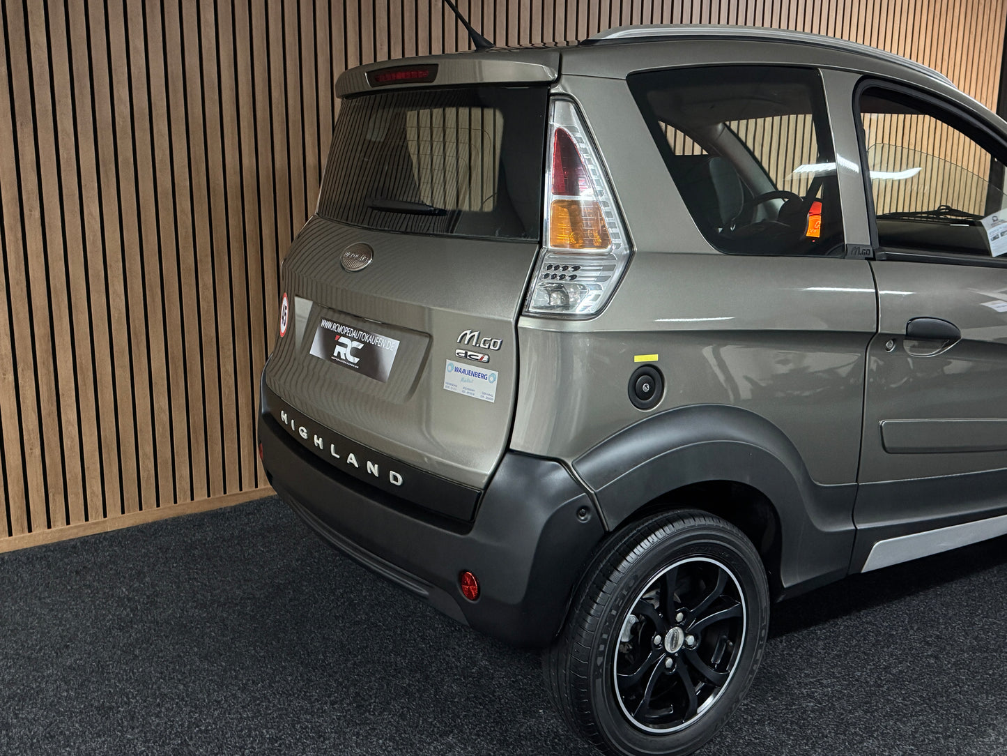 Microcar M.Go Highland X AIRBAG | leiser DCI Motor | 45 km/h | Innerhalb 250 KM Kostenlose Lieferung | Mopedauto | Leichtmobile