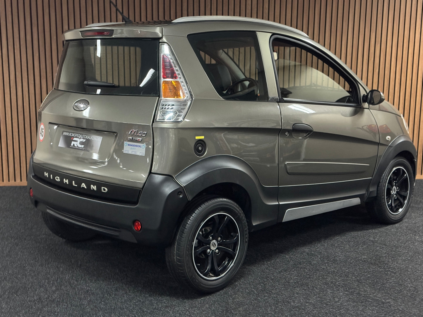 Microcar M.Go Highland X AIRBAG | leiser DCI Motor | 45 km/h | Innerhalb 250 KM Kostenlose Lieferung | Mopedauto | Leichtmobile