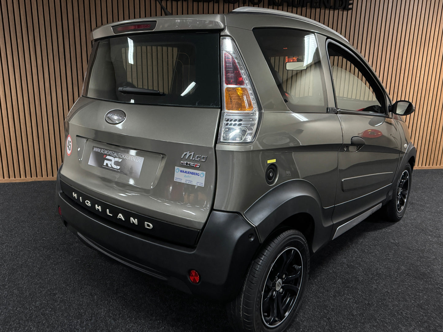 Microcar M.Go Highland X AIRBAG | leiser DCI Motor | 45 km/h | Innerhalb 250 KM Kostenlose Lieferung | Mopedauto | Leichtmobile