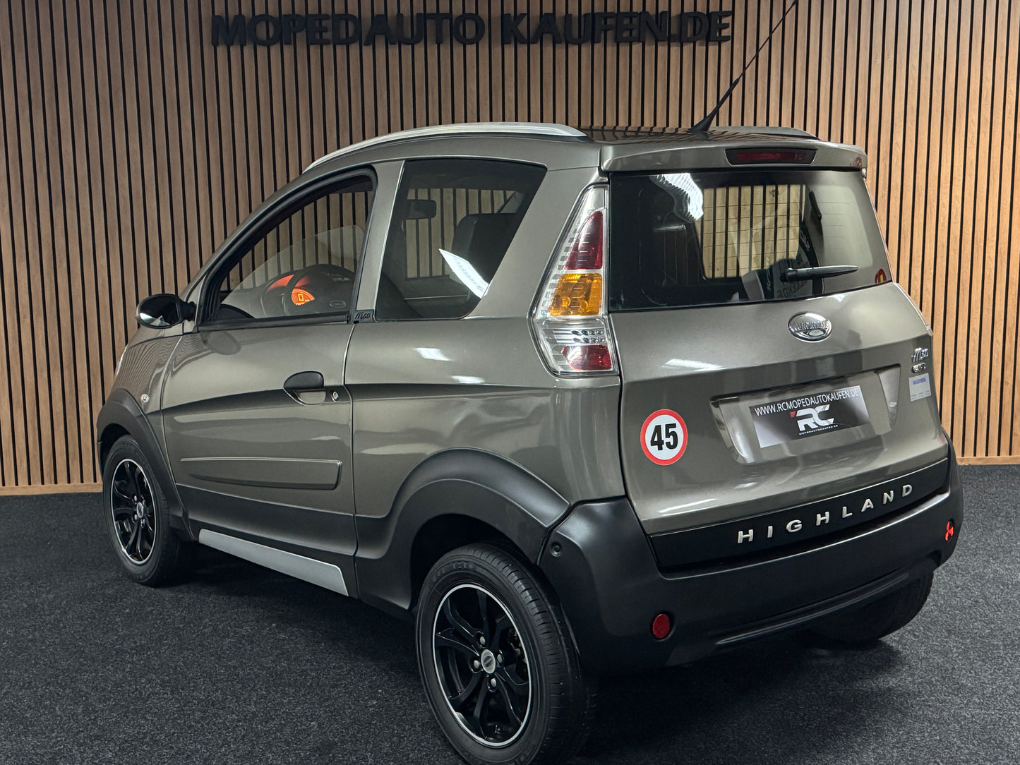 Microcar M.Go Highland X AIRBAG | leiser DCI Motor | 45 km/h | Innerhalb 250 KM Kostenlose Lieferung | Mopedauto | Leichtmobile
