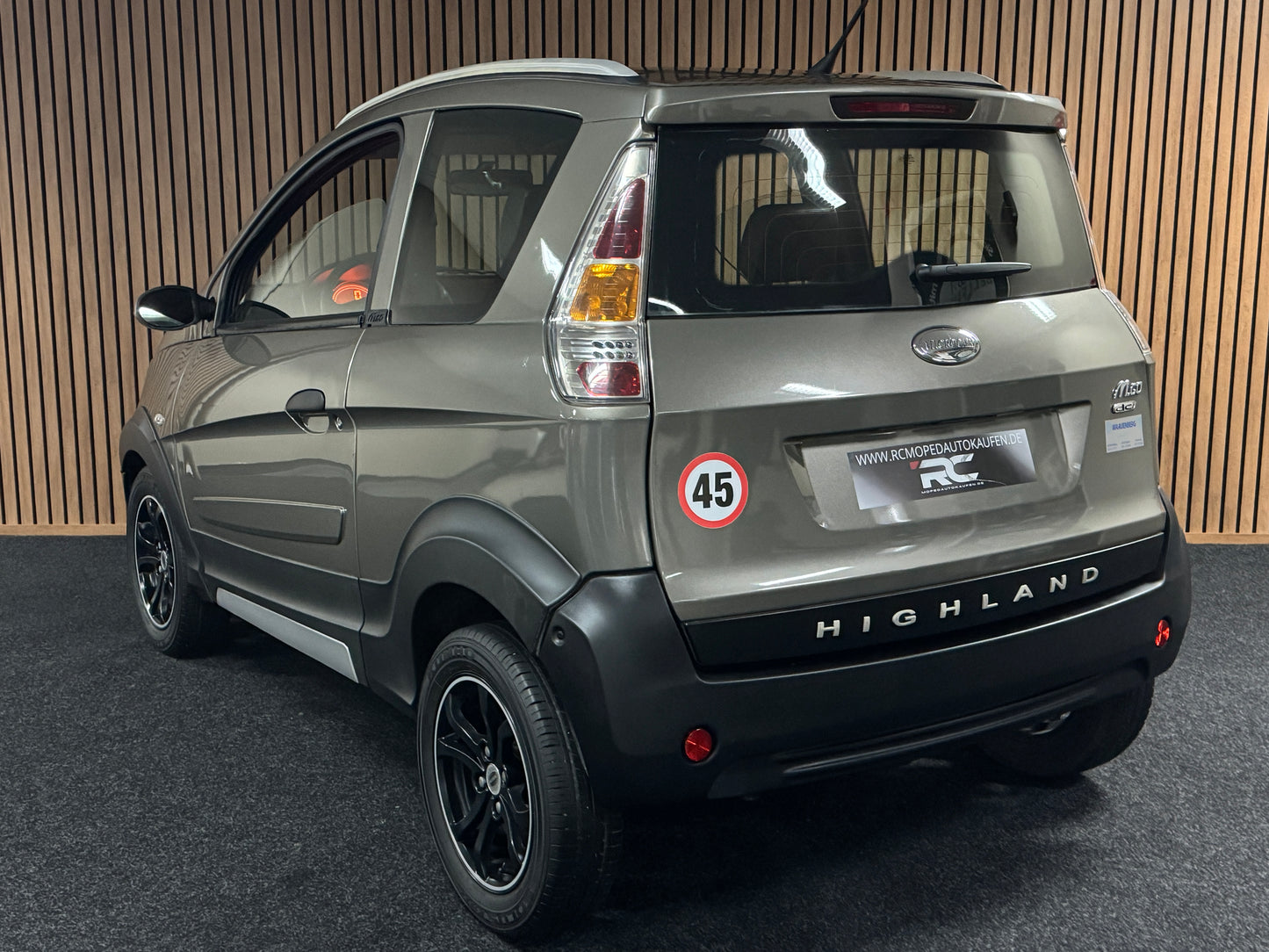 Microcar M.Go Highland X AIRBAG | leiser DCI Motor | 45 km/h | Innerhalb 250 KM Kostenlose Lieferung | Mopedauto | Leichtmobile
