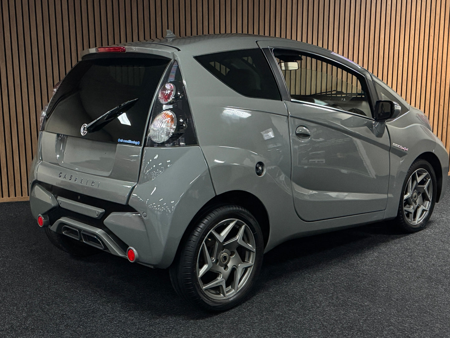 Casalini M20 550 GRANSPORT NARDO GRAU | KLIMA /Garmin Navi / Multimedia / RFK | 8 PS leiser DCI Motor | 45 km/h | Rückfahrkamera | Innerhalb 250 KM Kostenlose Lieferung | Mopedauto | Leichtmobile