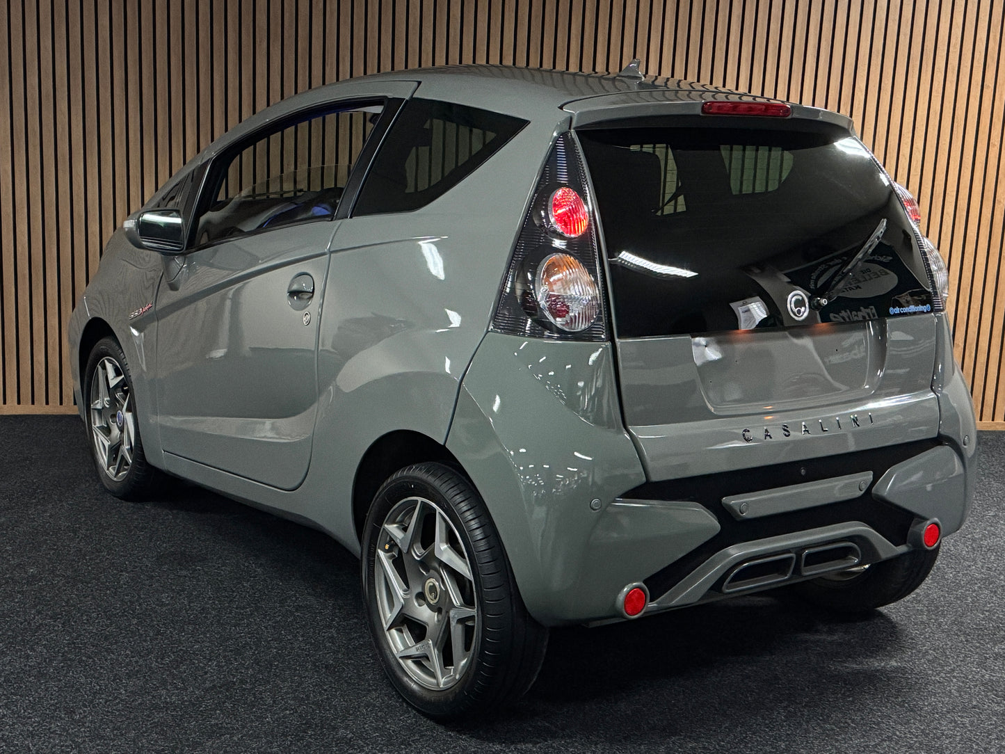 Casalini M20 550 GRANSPORT NARDO GRAU | KLIMA /Garmin Navi / Multimedia / RFK | 8 PS leiser DCI Motor | 45 km/h | Rückfahrkamera | Innerhalb 250 KM Kostenlose Lieferung | Mopedauto | Leichtmobile