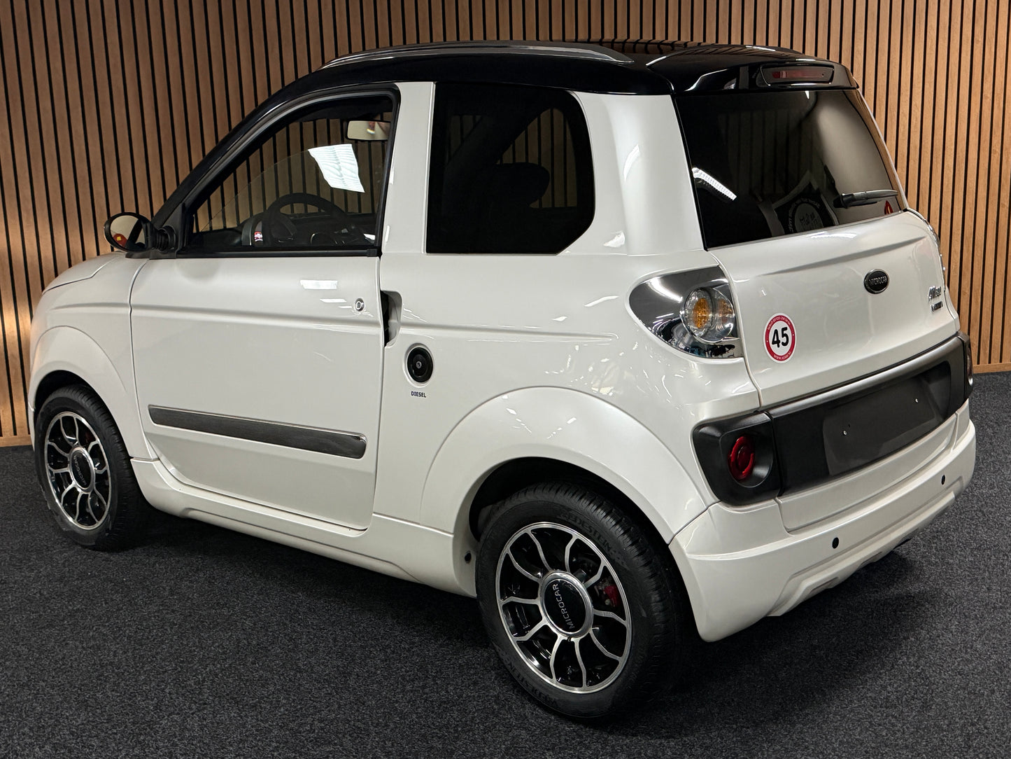 Microcar M.Go Luxe | leiser DCI Motor | 45 km/h | Innerhalb 250 KM Kostenlose Lieferung | Mopedauto | Leichtmobile