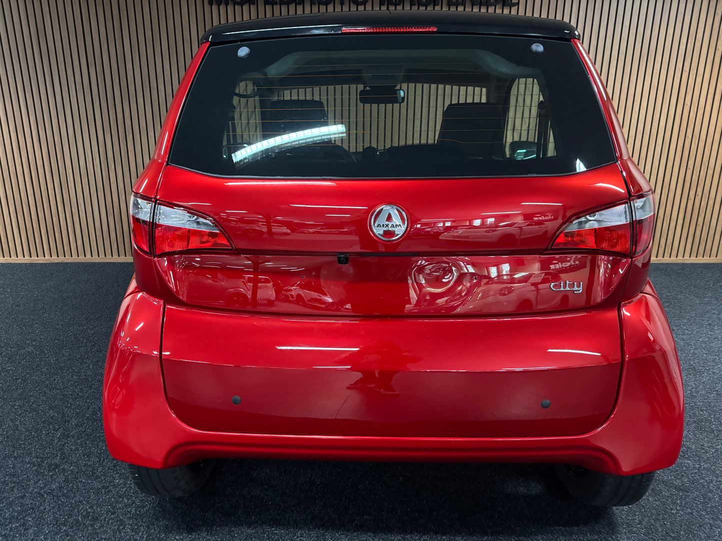 Aixam City Sport Rot GTO 2023 | 8 PS Kubota Motor | 45 km/h | Innerhalb 250 KM Kostenlose Lieferung | Mopedauto | Leichtmobile