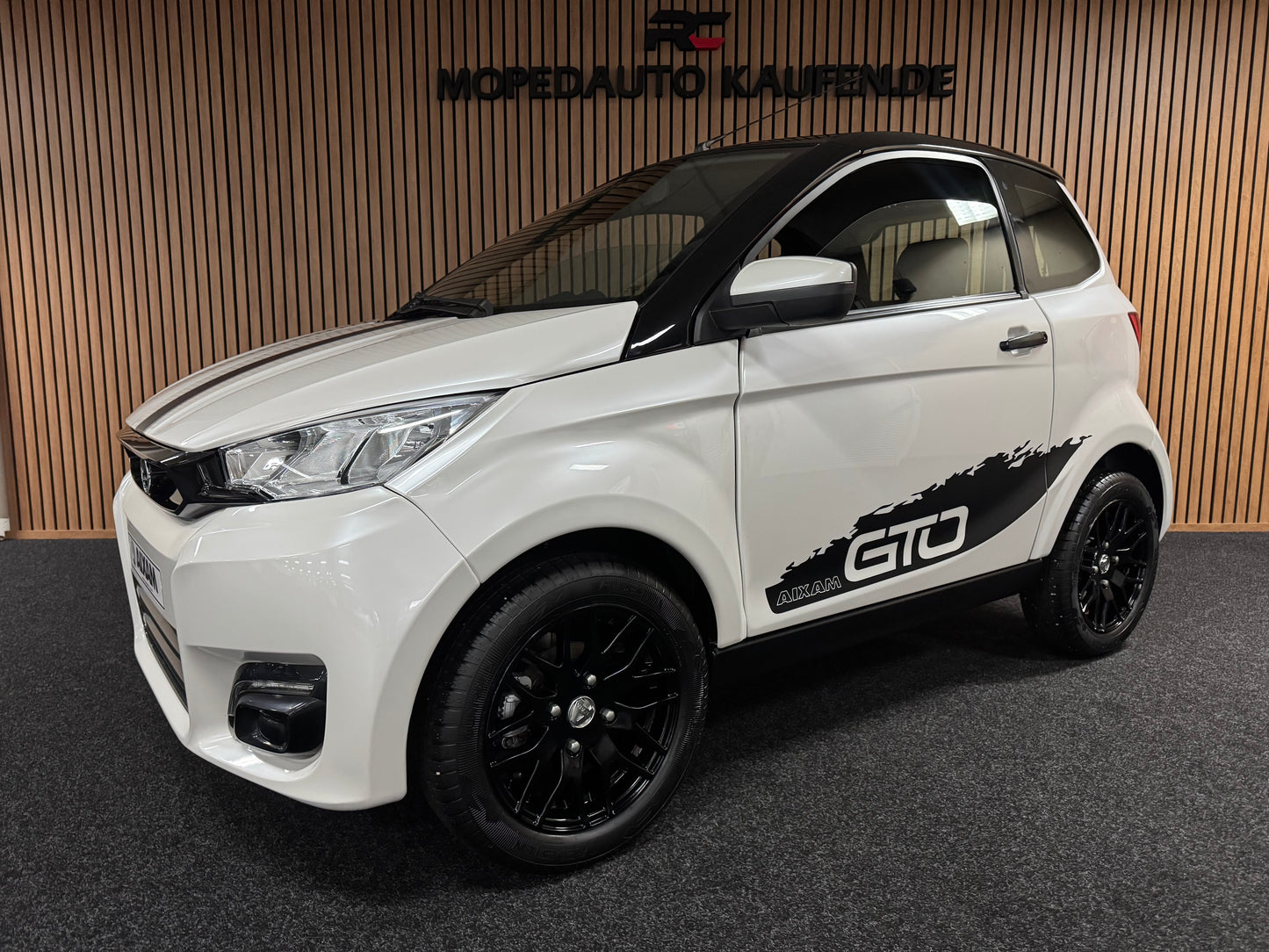 Aixam City GTO Sport 2023 | 8 PS Kubota Motor | Rückfahrkamera | Alpine Multi-Media | 45 km/h | Innerhalb 250 KM Kostenlose Lieferung | Mopedauto | Leichtmobile | Aixam | Microcar | Ligier
