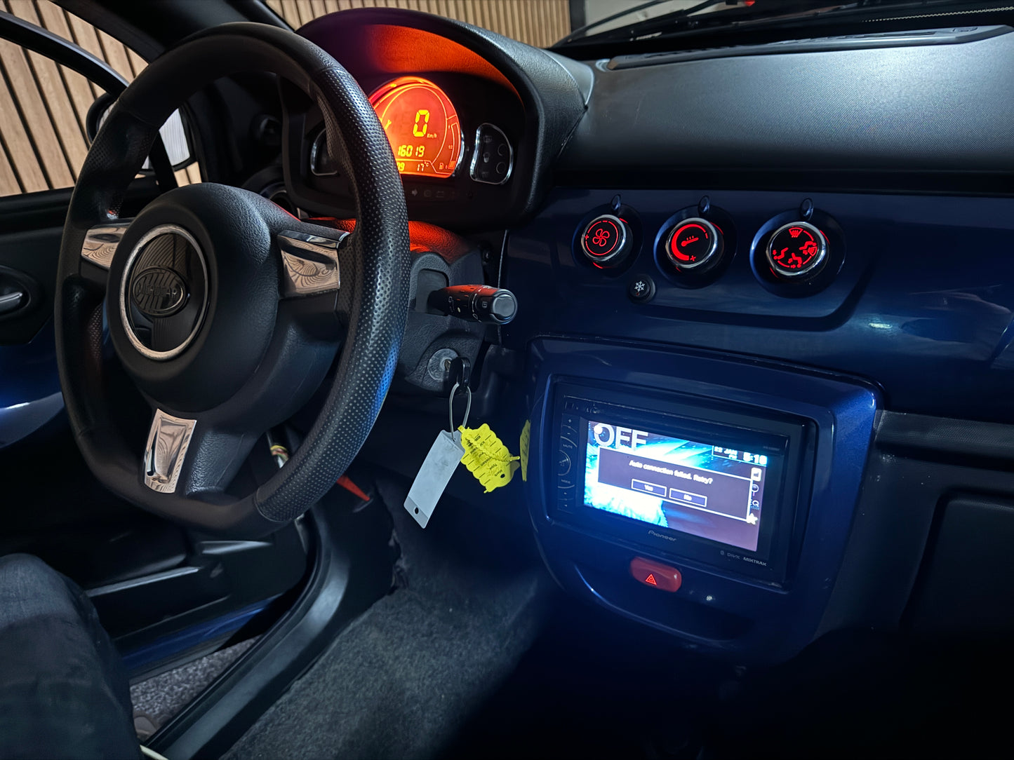Microcar M8 Blau | leiser DCI Motor | 45 km/h | Innerhalb 250 KM Kostenlose Lieferung | Mopedauto | Leichtmobile