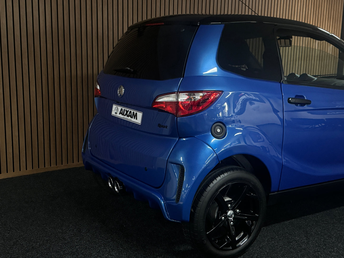 Aixam City Sport 2022 | 8 PS Kubota Motor | 45 km/h | Innerhalb 250 KM Kostenlose Lieferung | Mopedauto | Leichtmobile