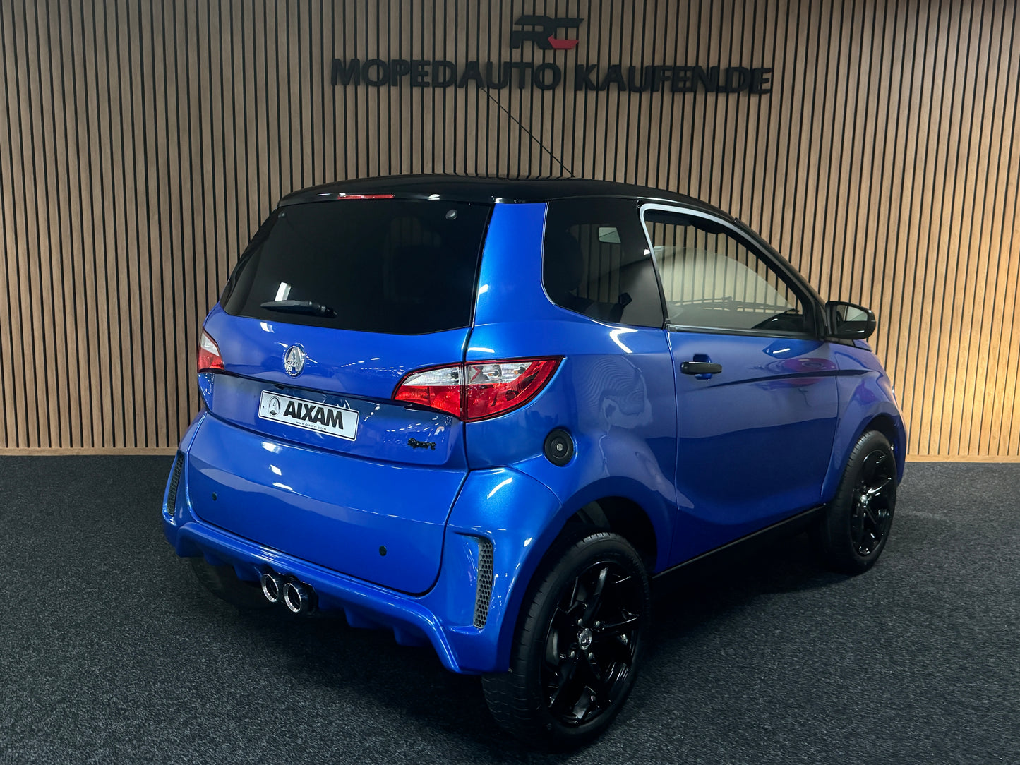 Aixam City Sport 2022 | 8 PS Kubota Motor | 45 km/h | Innerhalb 250 KM Kostenlose Lieferung | Mopedauto | Leichtmobile