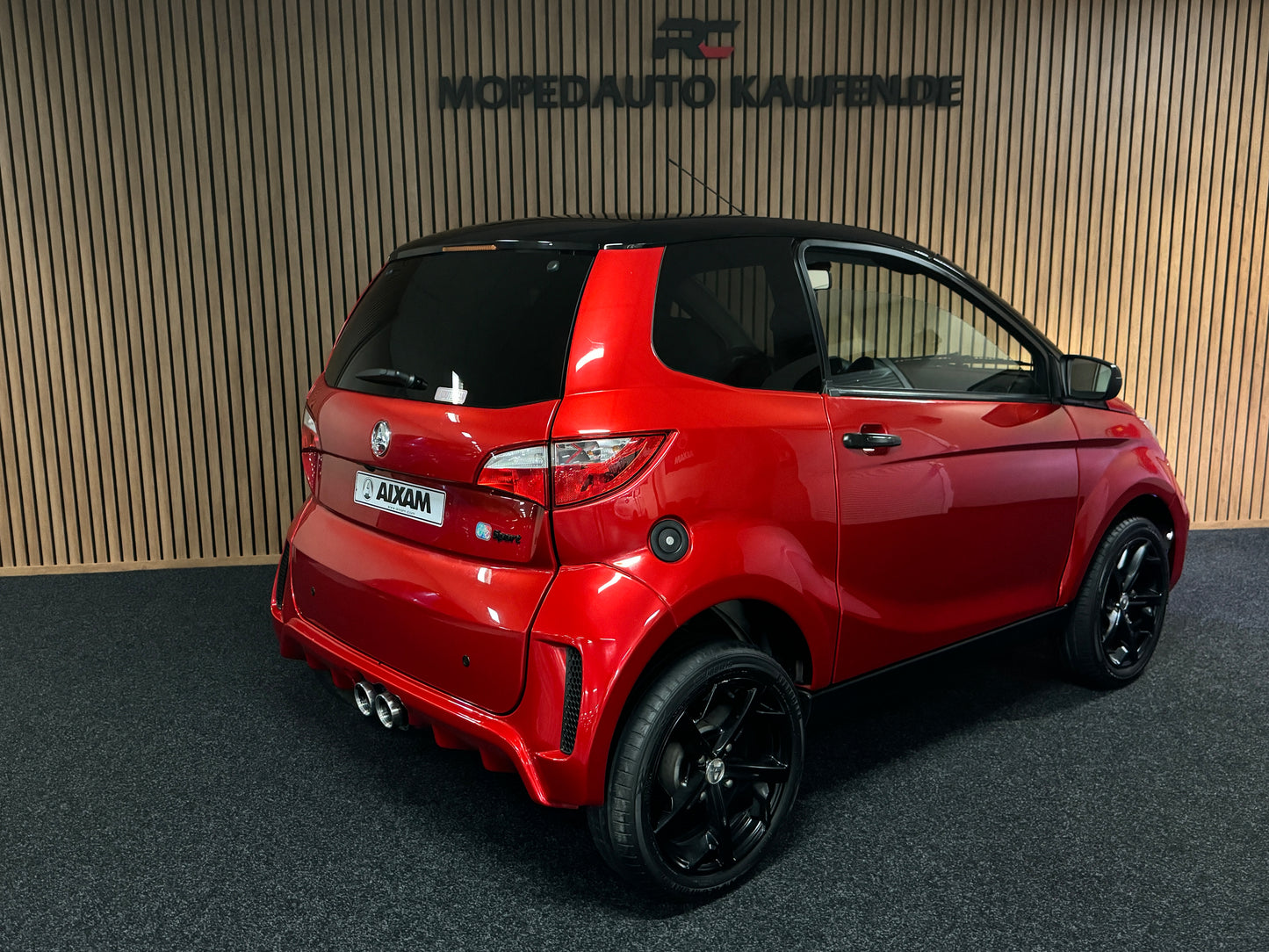 Aixam City Sport 2021 | 8 PS Kubota Motor | 45 km/h | Innerhalb 250 KM Kostenlose Lieferung | Mopedauto | Leichtmobile