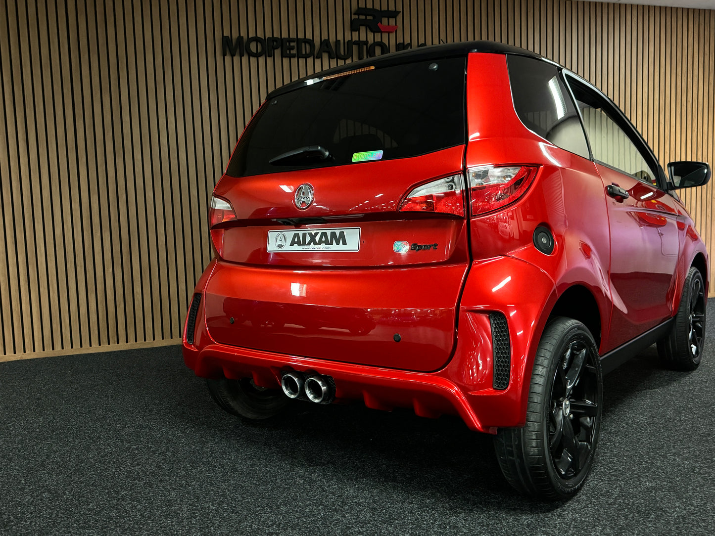 Aixam City Sport 2021 | 8 PS Kubota Motor | 45 km/h | Innerhalb 250 KM Kostenlose Lieferung | Mopedauto | Leichtmobile