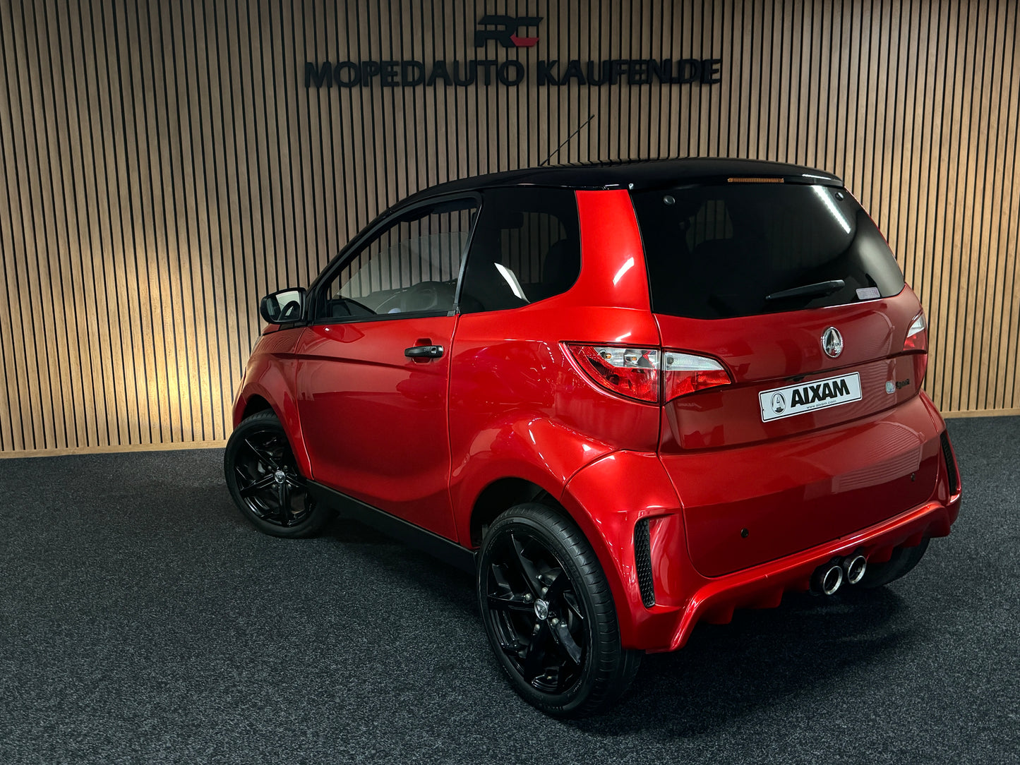 Aixam City Sport 2021 | 8 PS Kubota Motor | 45 km/h | Innerhalb 250 KM Kostenlose Lieferung | Mopedauto | Leichtmobile
