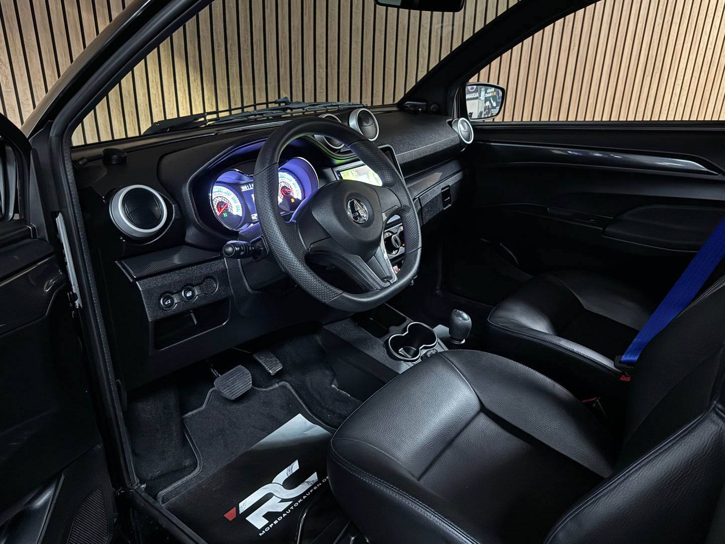 Aixam Sport Coupé GTI Matt Grau| 8 PS Kubota Motor | Rückfahrkamera | 45 km/h | Innerhalb 250 KM Kostenlose Lieferung | Mopedauto | Leichtmobile