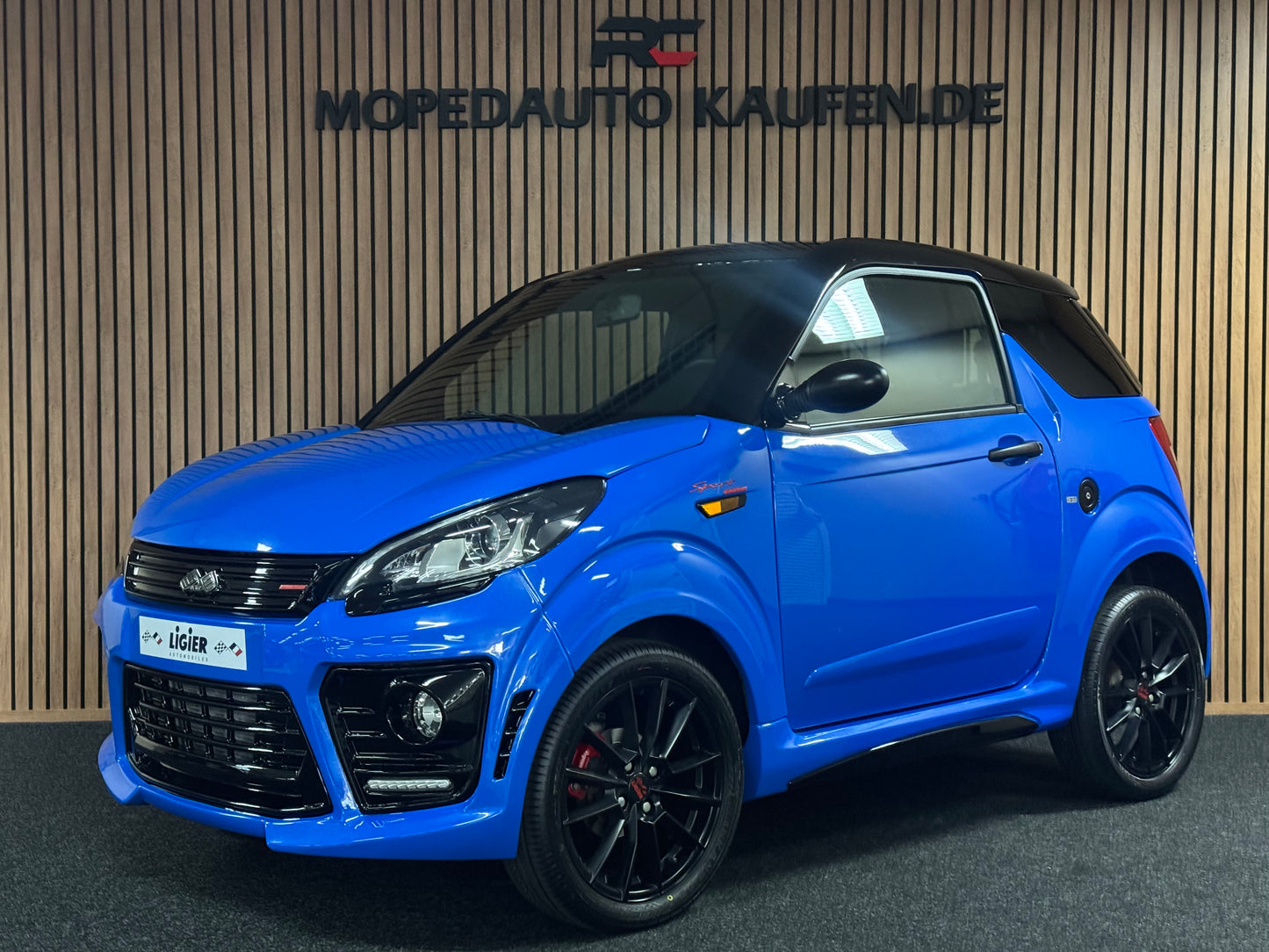 Ligier JS50 Ultimate Sport | 2014 KM | 8 PS Leiser DCI Motor | Rückfahrkamera |  Servolenkung | 45 km/h | Innerhalb 250 KM Kostenlose Lieferung | Mopedauto | Leichtmobile