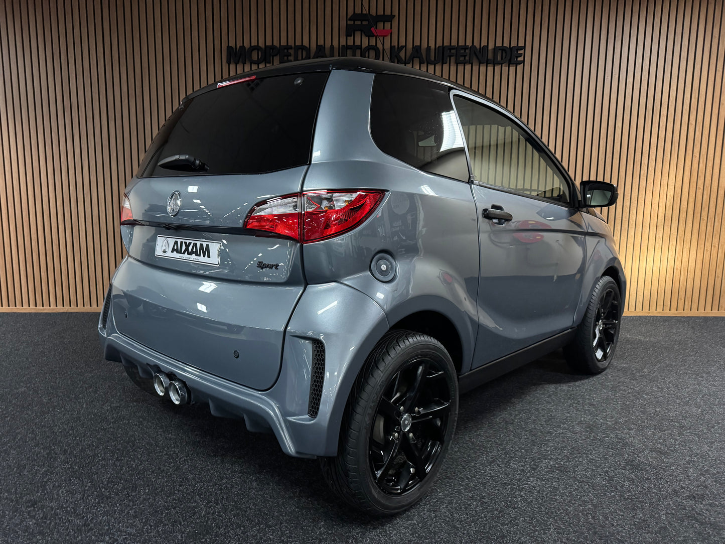 Aixam City Sport 2021 | 8 PS Kubota Motor | 45 km/h | Rückfahrkamera | Innerhalb 250 KM Kostenlose Lieferung | Mopedauto | Leichtmobile