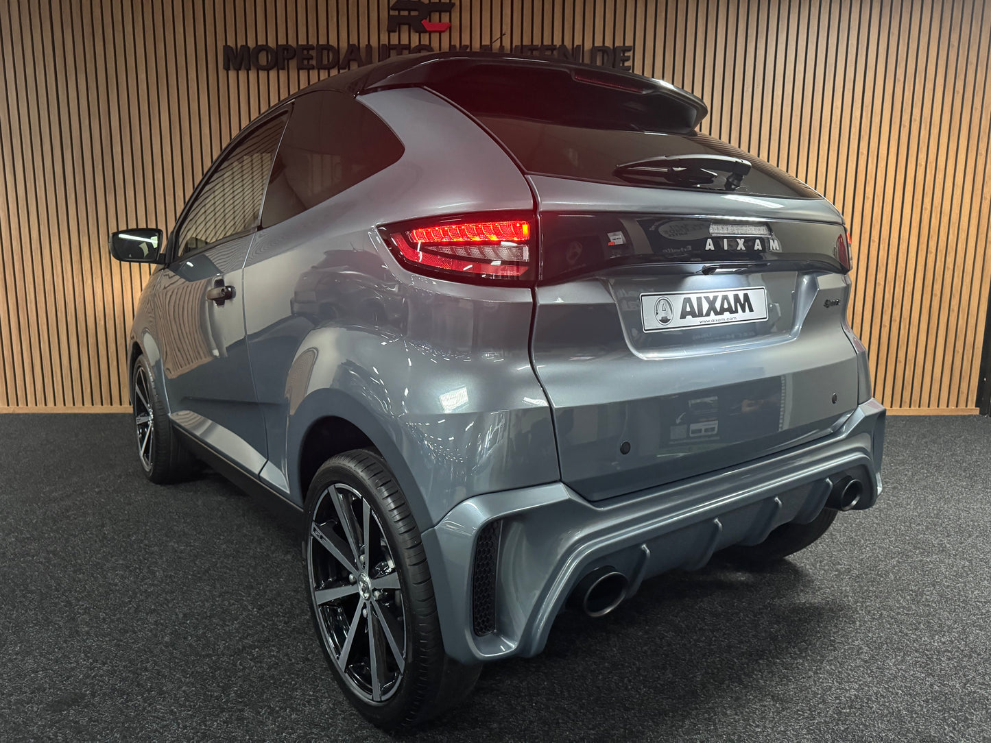 Aixam GTI Sport 2024 | 769 KM | 8 PS Kubota Motor | 45 km/h | Rückfahrkamera | Innerhalb 250 KM Kostenlose Lieferung | Mopedauto | Leichtmobile