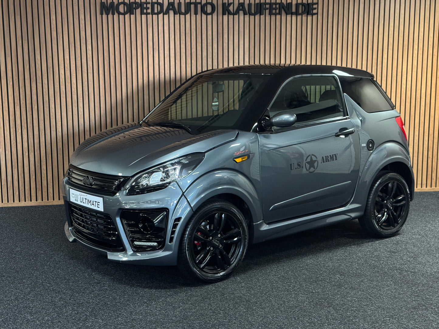 Ligier JS50 Sport / Leiser DCI Motor / Spotify DAB+ Servolenkung | 45 km/h | Innerhalb 250 KM Kostenlose Lieferung | Mopedauto | Leichtmobile