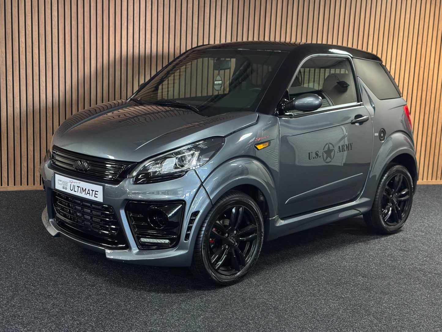 Ligier JS50 Sport / Leiser DCI Motor / Spotify DAB+ Servolenkung | 45 km/h | Innerhalb 250 KM Kostenlose Lieferung | Mopedauto | Leichtmobile