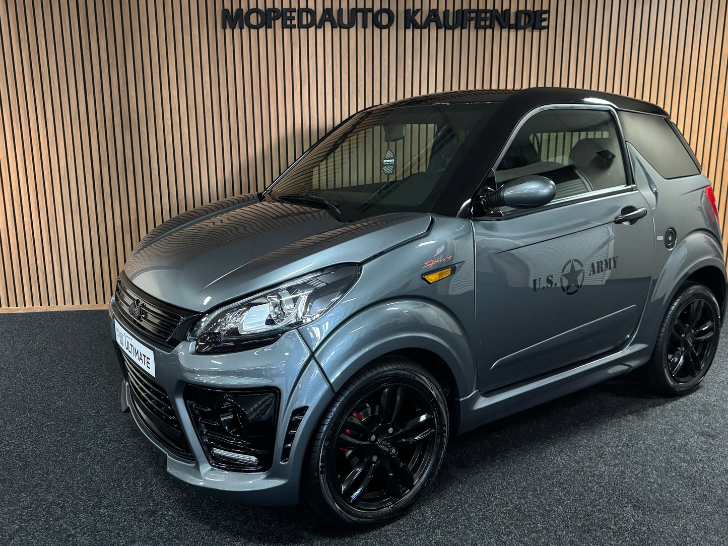 Ligier JS50 Sport / Leiser DCI Motor / Spotify DAB+ Servolenkung | 45 km/h | Innerhalb 250 KM Kostenlose Lieferung | Mopedauto | Leichtmobile