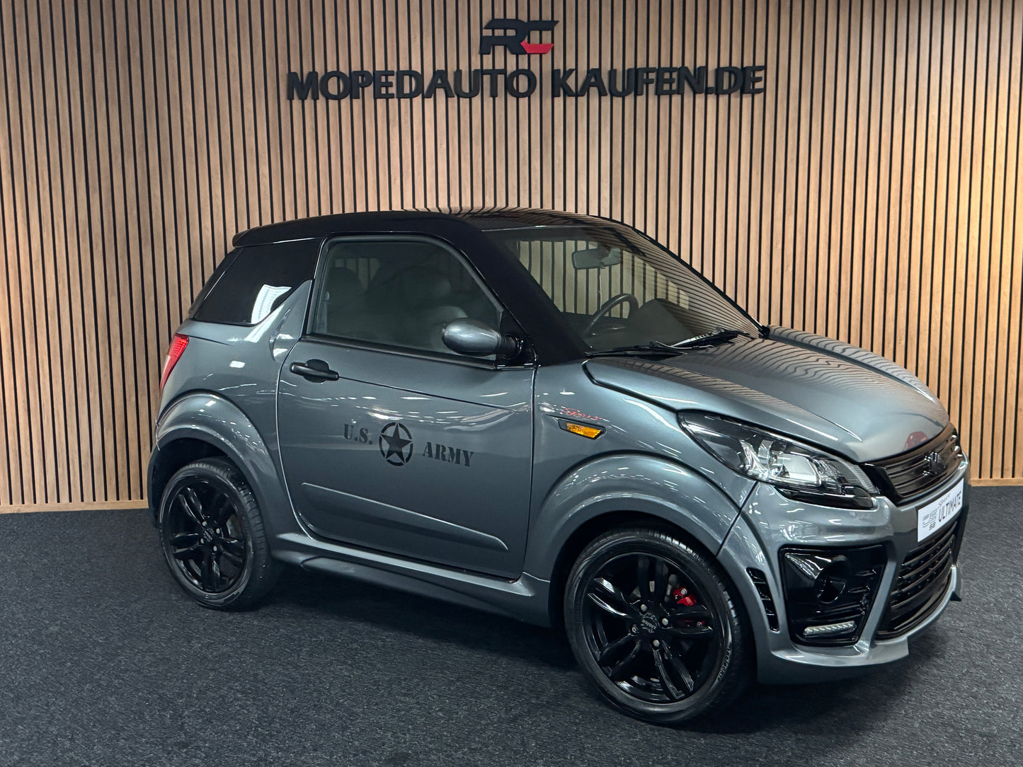 Ligier JS50 Sport / Leiser DCI Motor / Spotify DAB+ Servolenkung | 45 km/h | Innerhalb 250 KM Kostenlose Lieferung | Mopedauto | Leichtmobile