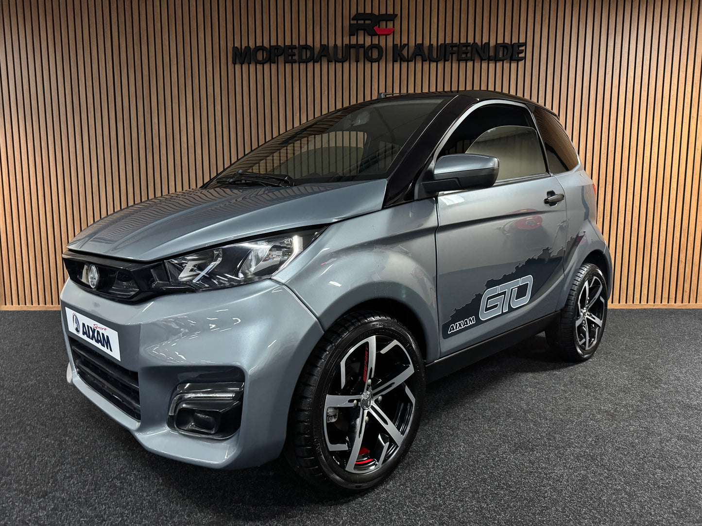 Aixam City Sport | Rückfahrkamera | 8 PS Kubota Motor | 45 km/h | Innerhalb 250 KM Kostenlose Lieferung | Mopedauto | Leichtmobile