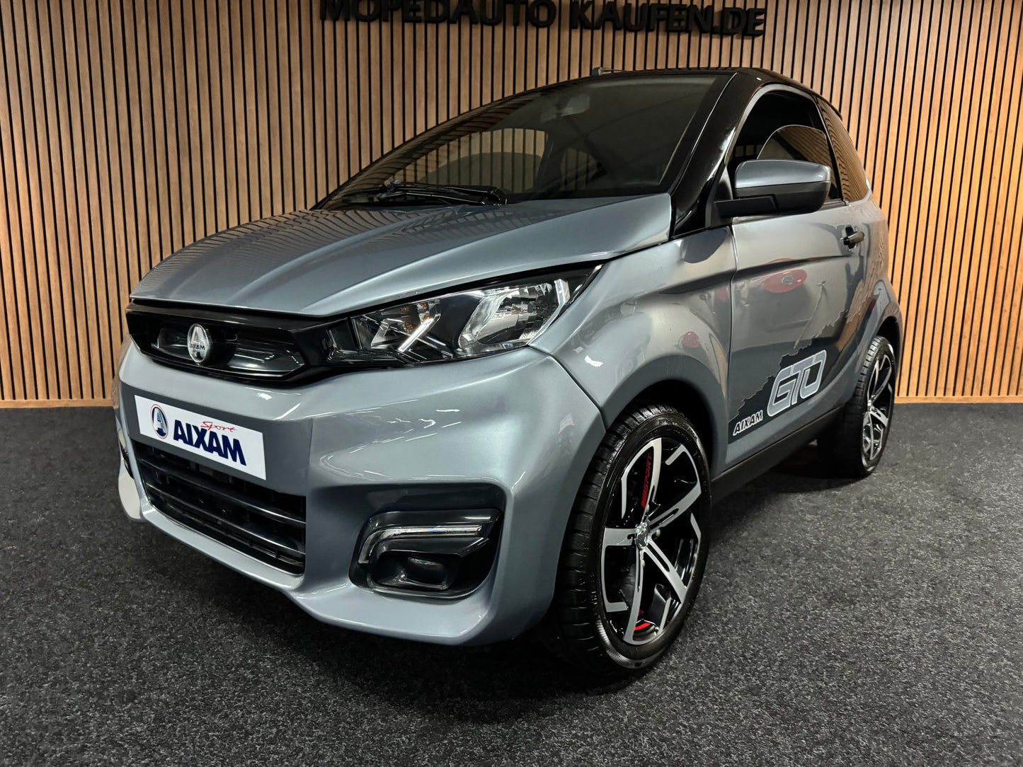 Aixam City Sport | Rückfahrkamera | 8 PS Kubota Motor | 45 km/h | Innerhalb 250 KM Kostenlose Lieferung | Mopedauto | Leichtmobile