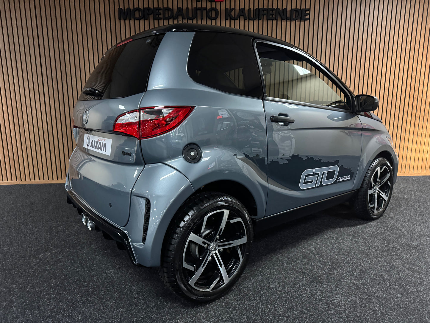Aixam City Sport | Rückfahrkamera | 8 PS Kubota Motor | 45 km/h | Innerhalb 250 KM Kostenlose Lieferung | Mopedauto | Leichtmobile