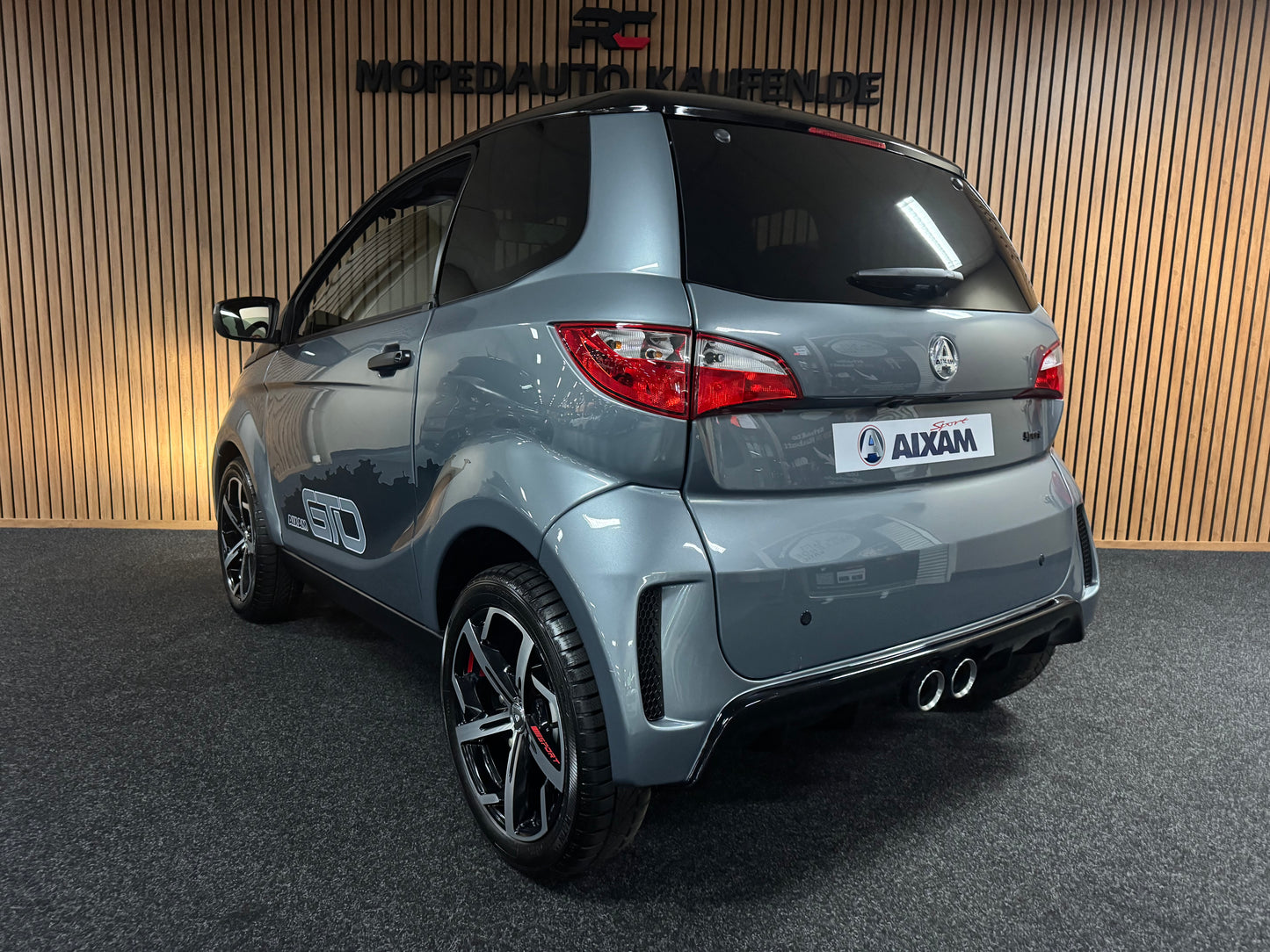 Aixam City Sport | Rückfahrkamera | 8 PS Kubota Motor | 45 km/h | Innerhalb 250 KM Kostenlose Lieferung | Mopedauto | Leichtmobile